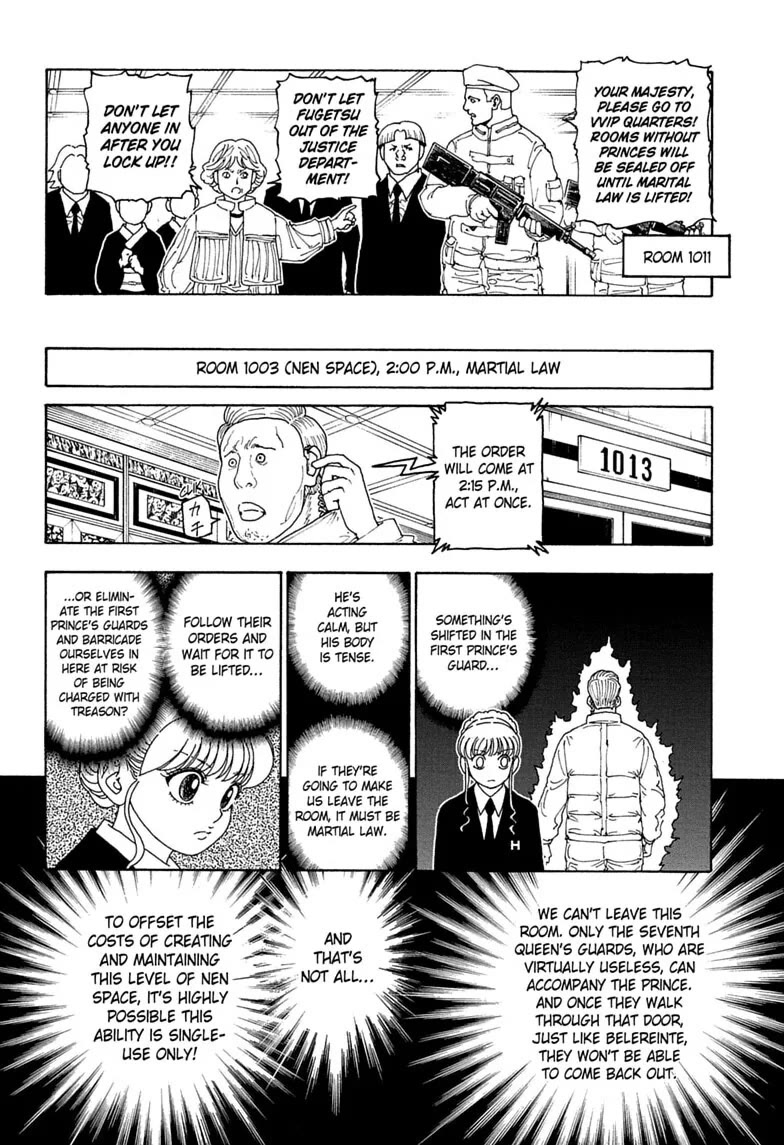 Hunter X Hunter chapter 415 page 17