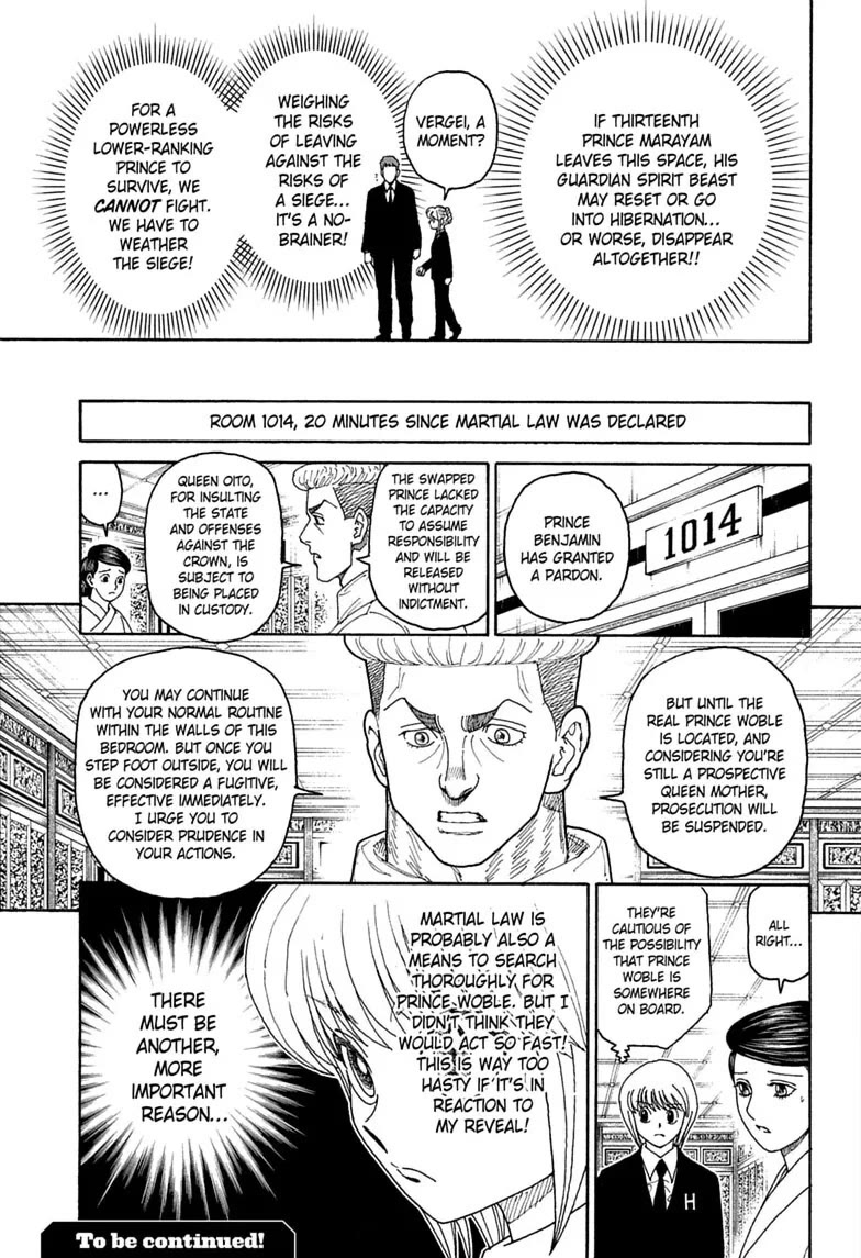 Hunter X Hunter chapter 415 page 18