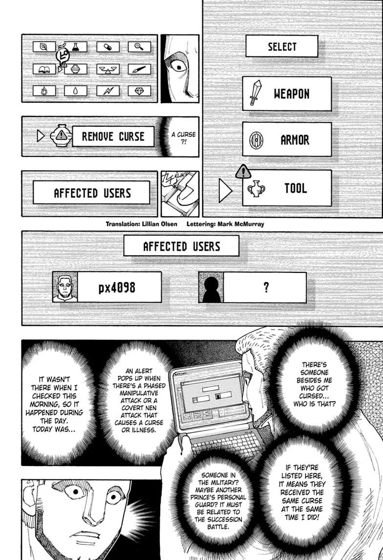 Hunter X Hunter chapter 415 page 2