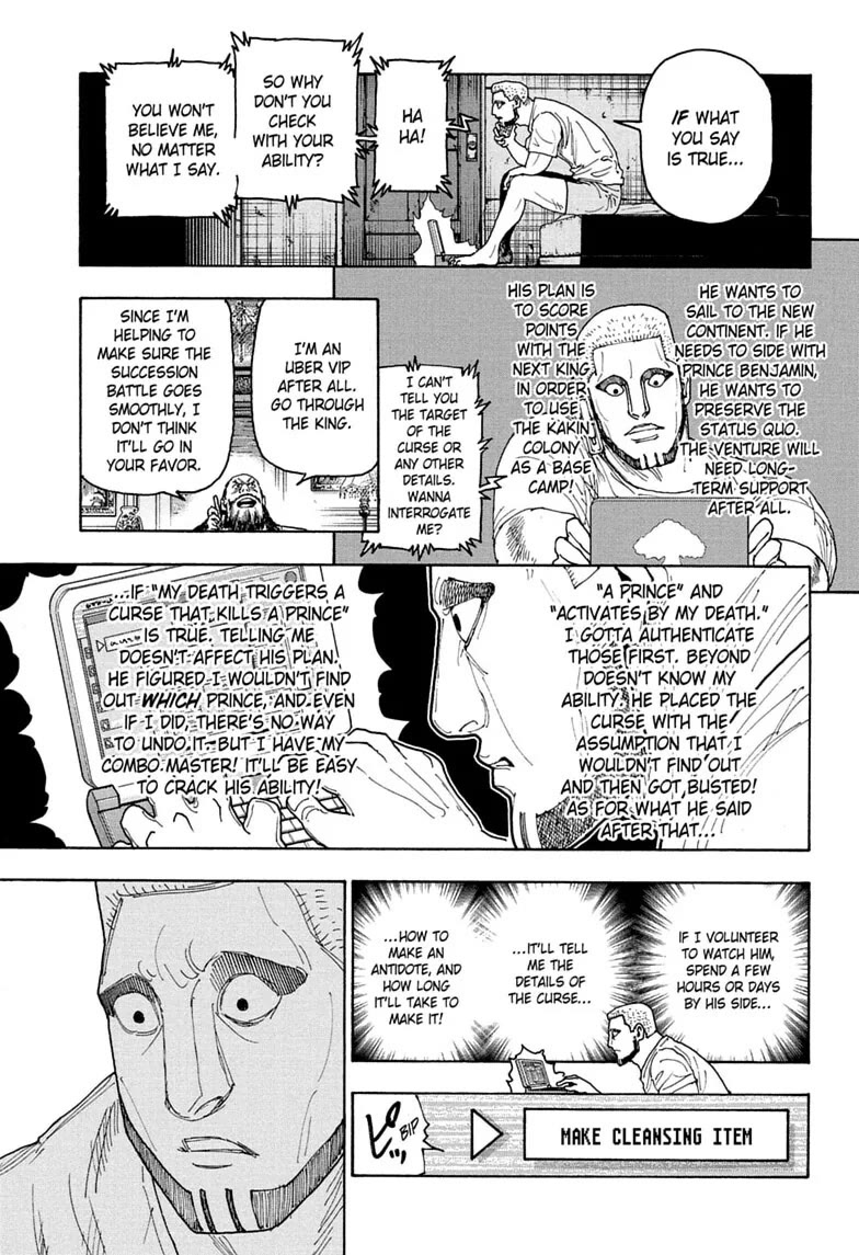Hunter X Hunter chapter 415 page 5