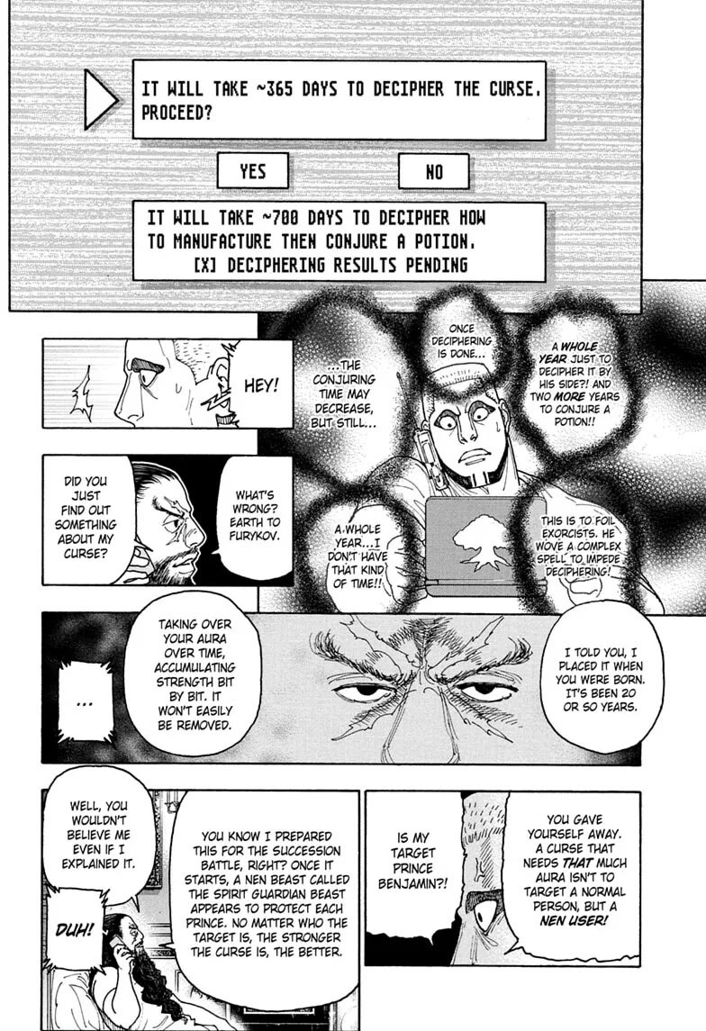 Hunter X Hunter chapter 415 page 6