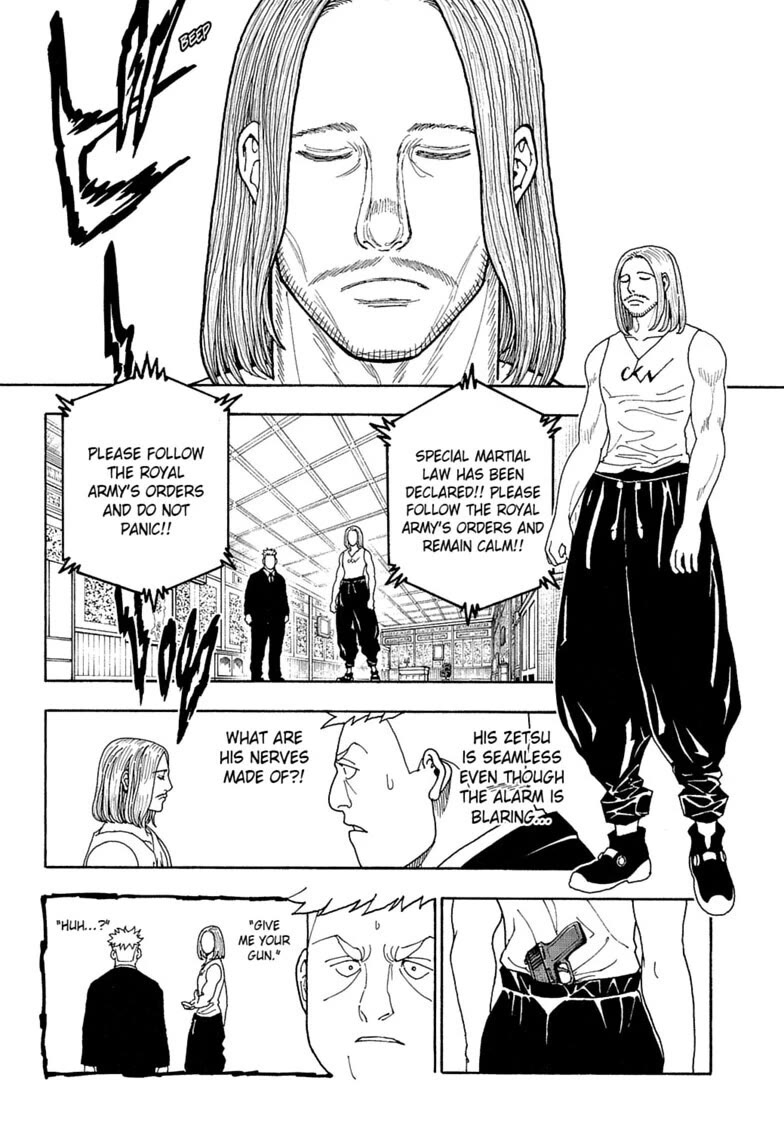 Hunter X Hunter chapter 416 page 12