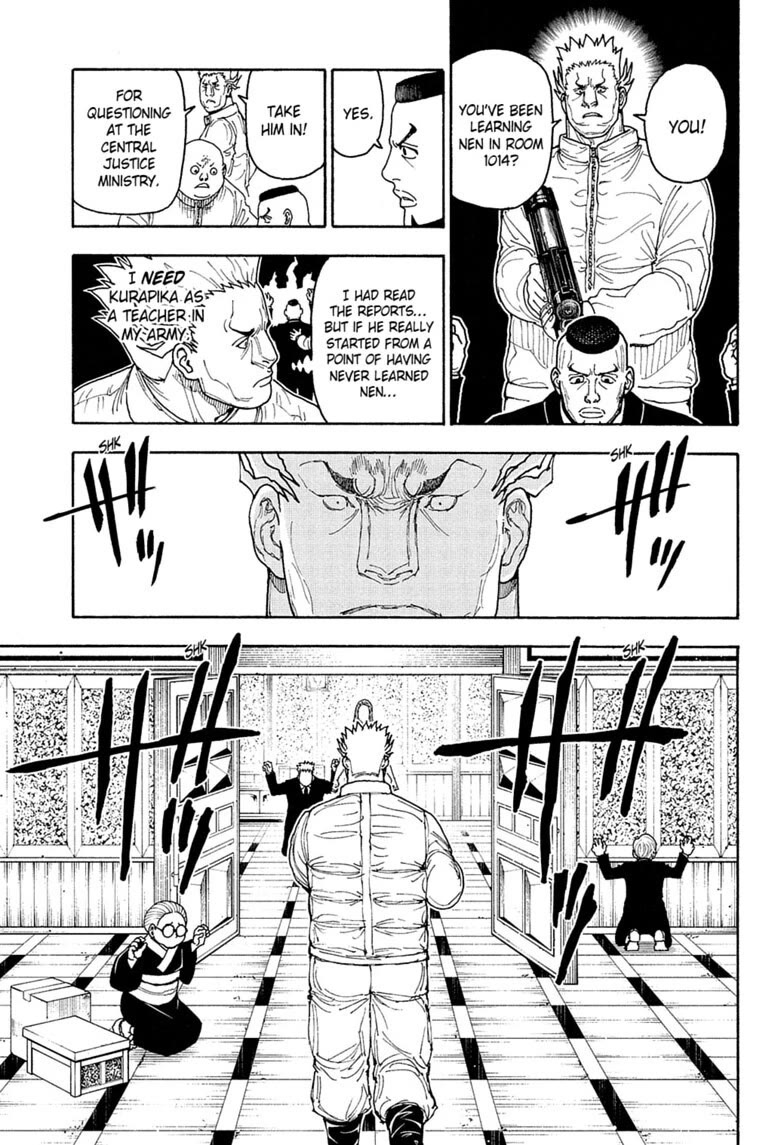Hunter X Hunter chapter 416 page 17