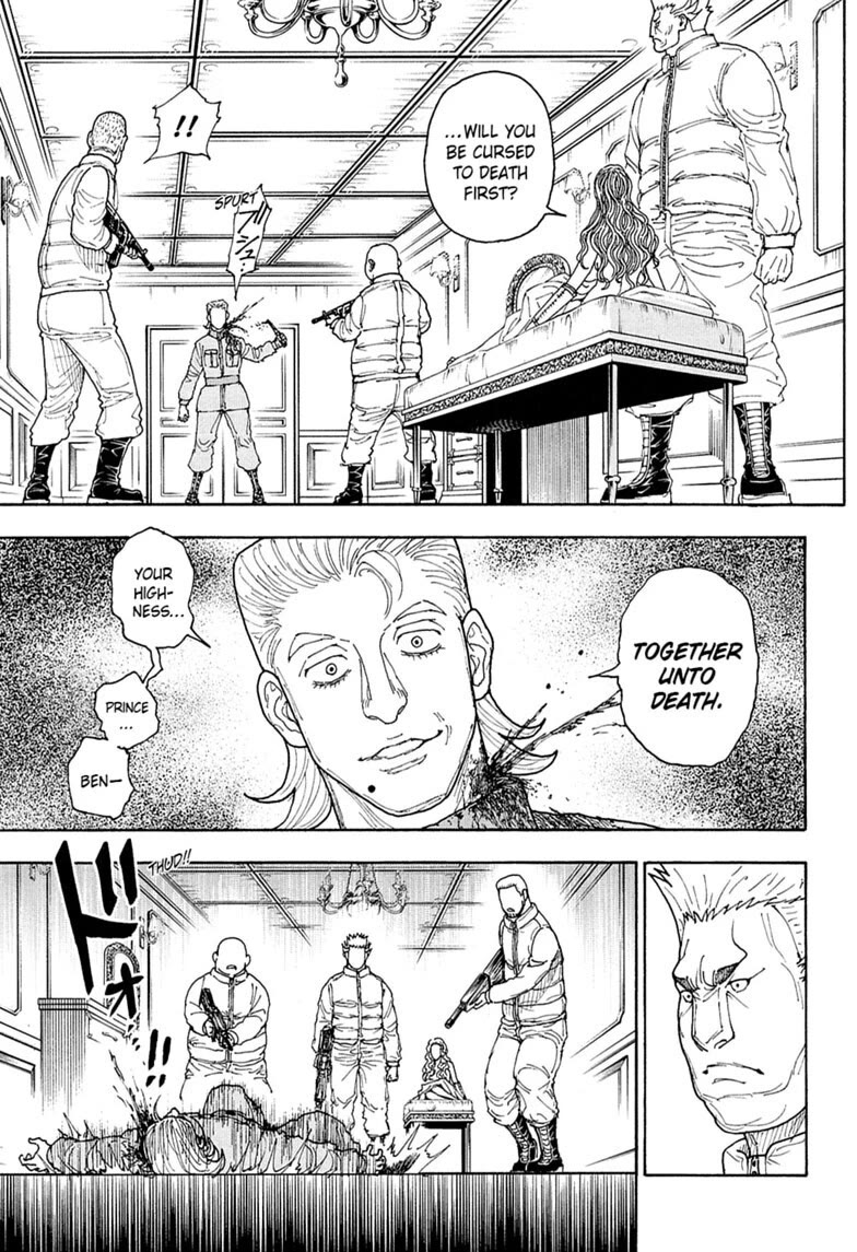 Hunter X Hunter chapter 416 page 7
