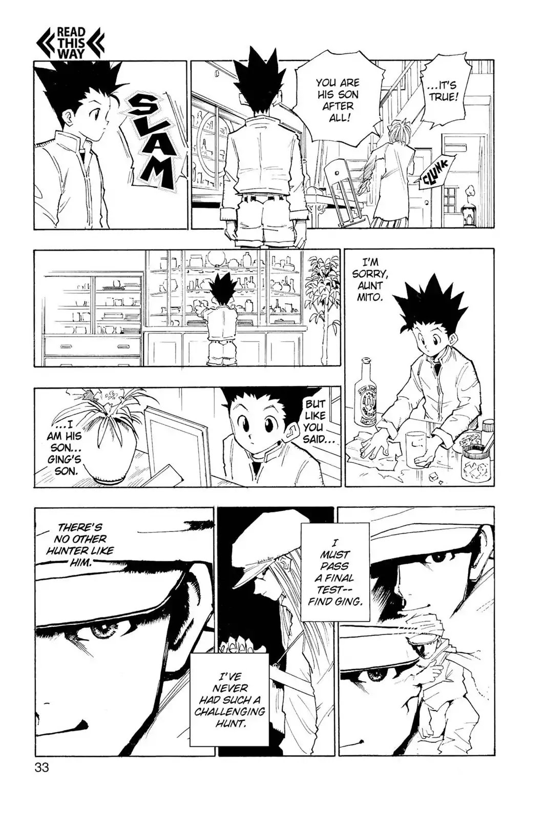 Hunter X Hunter chapter 1 page 34