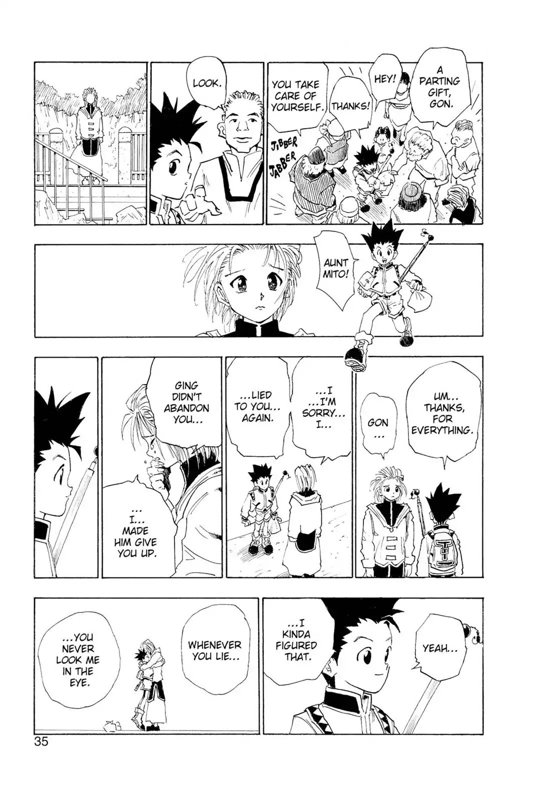 Hunter X Hunter chapter 1 page 36