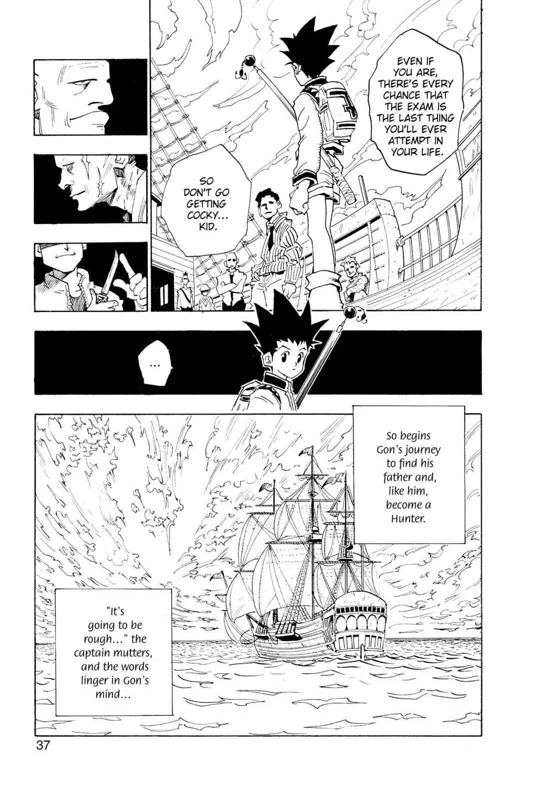 Hunter X Hunter chapter 1 page 38