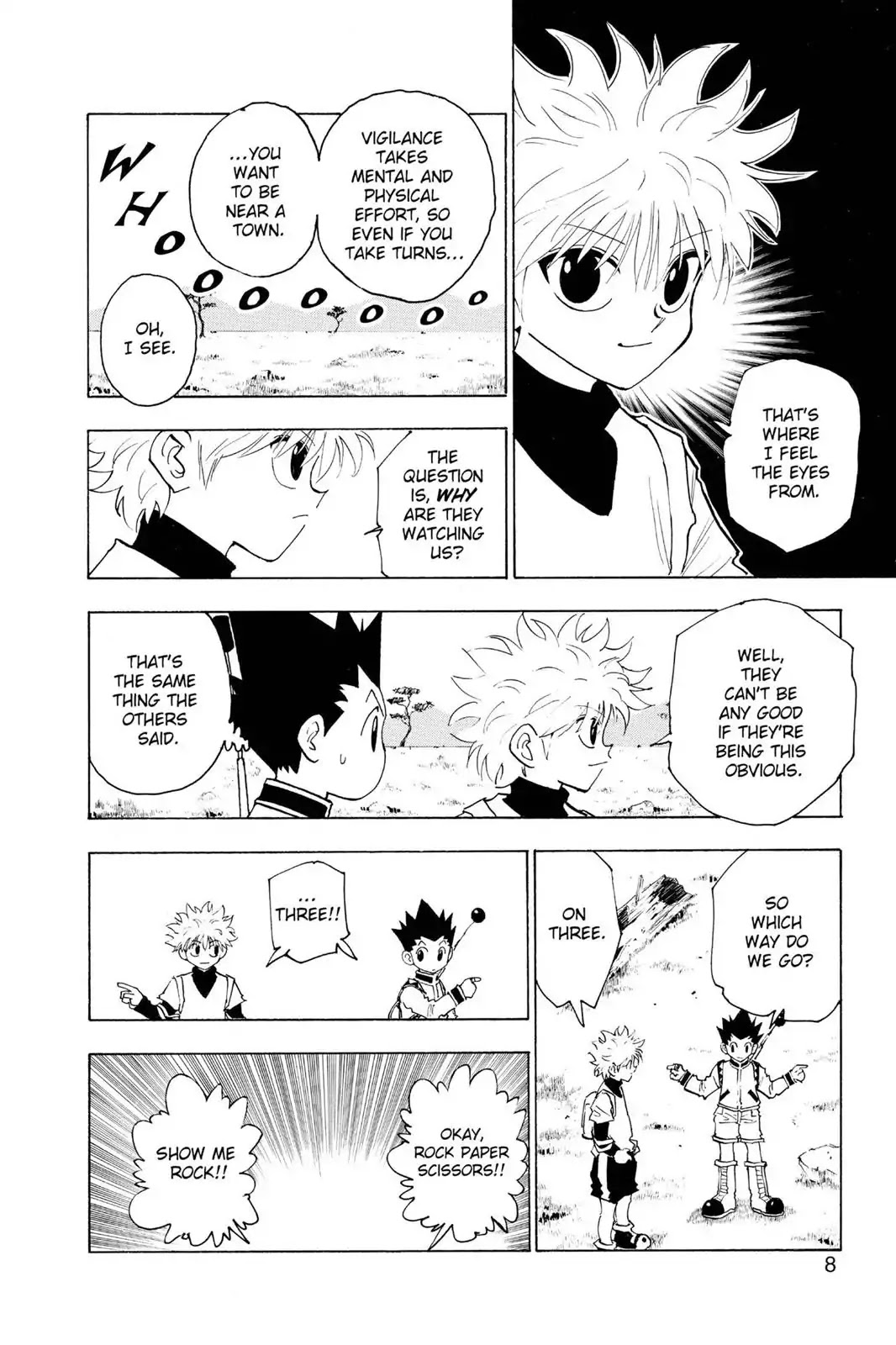 Hunter X Hunter chapter 128 page 8