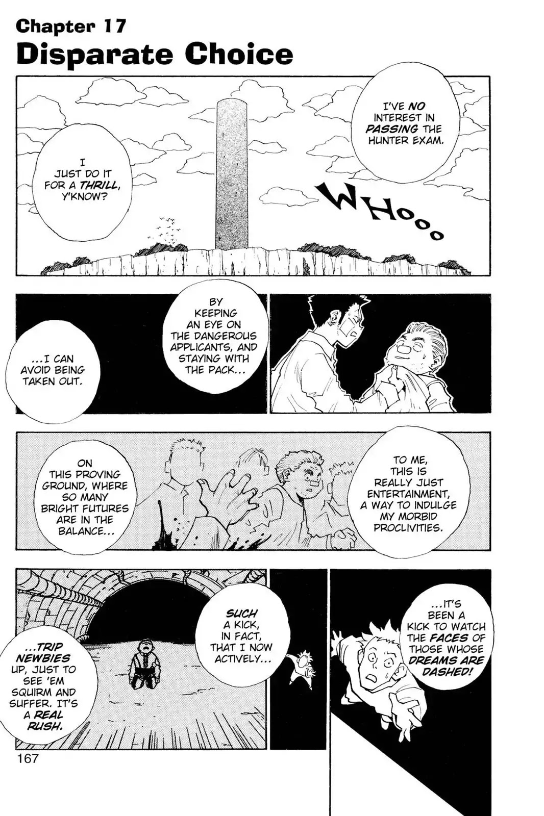 Hunter X Hunter chapter 17 page 1