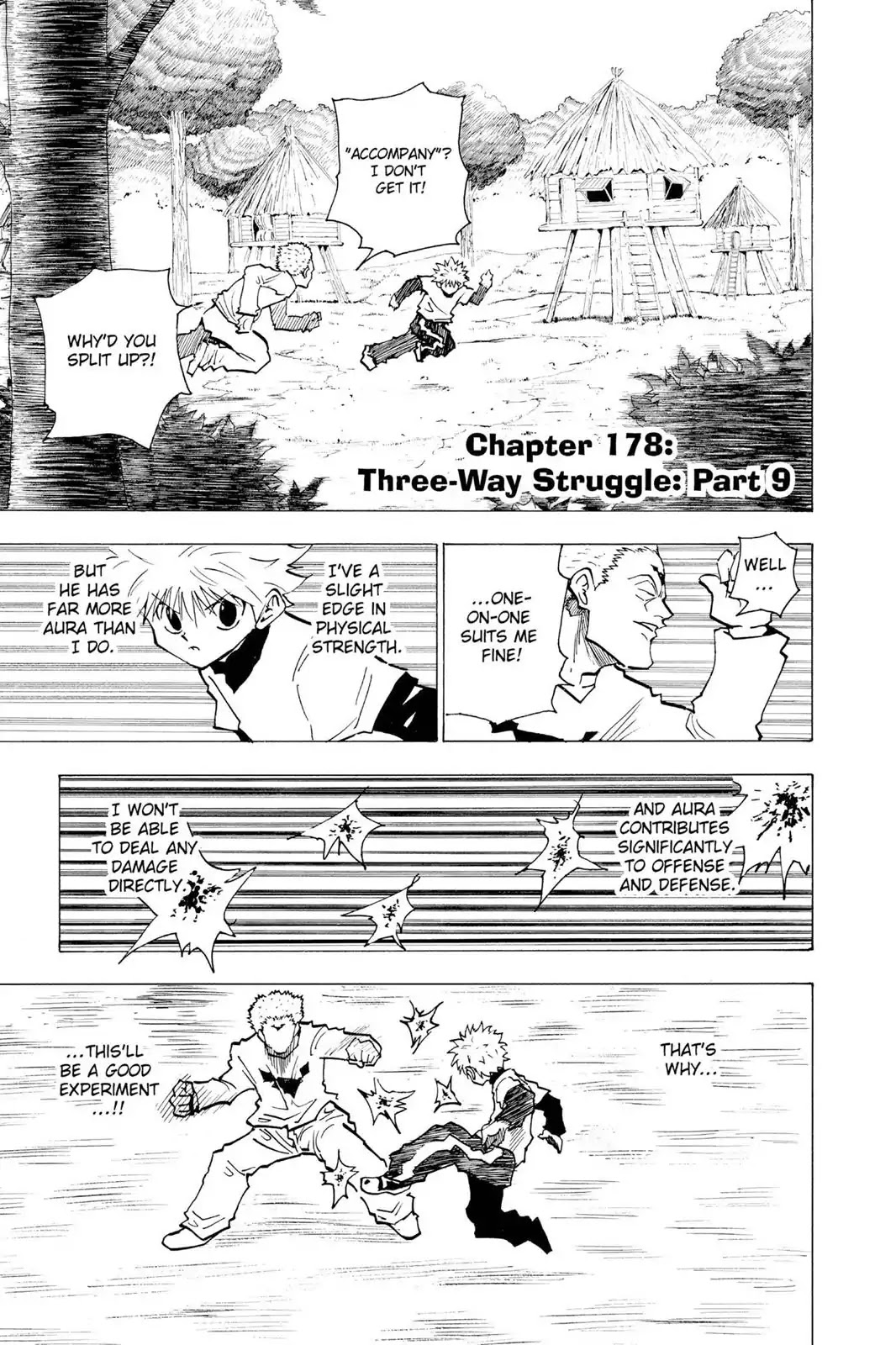 Hunter X Hunter chapter 178 page 1