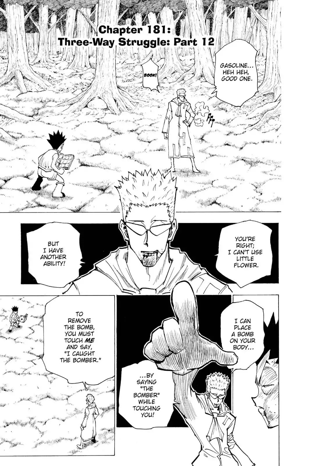 Hunter X Hunter chapter 181 page 1