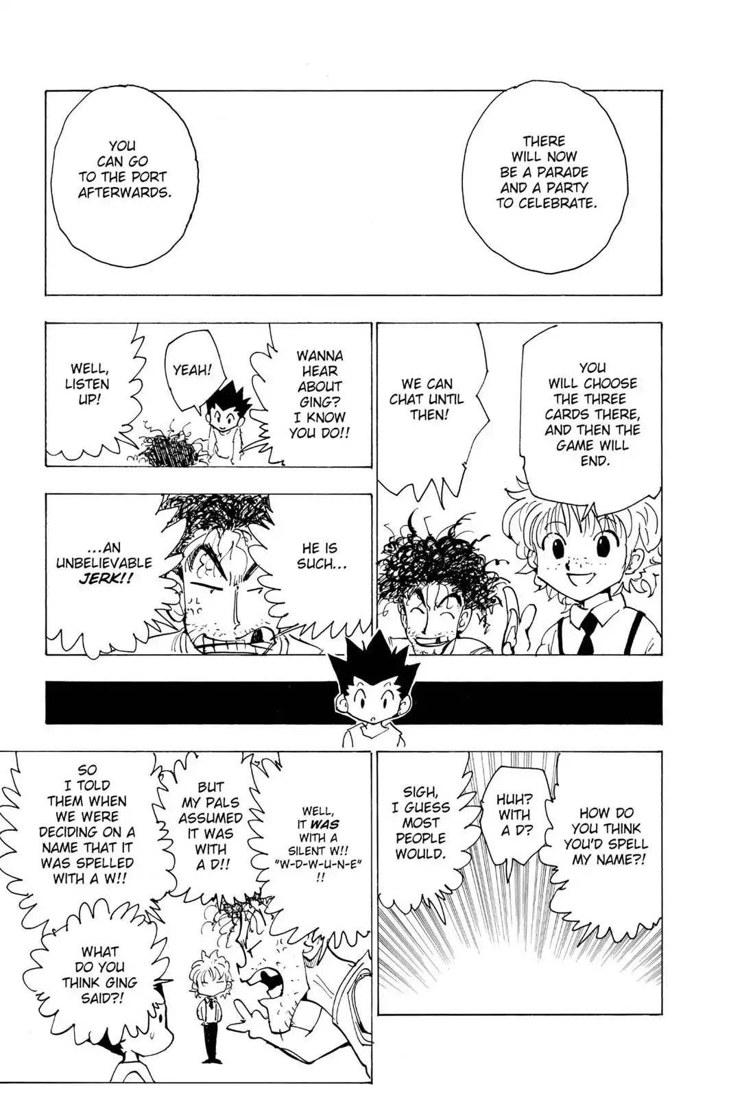 Hunter X Hunter chapter 184 page 7