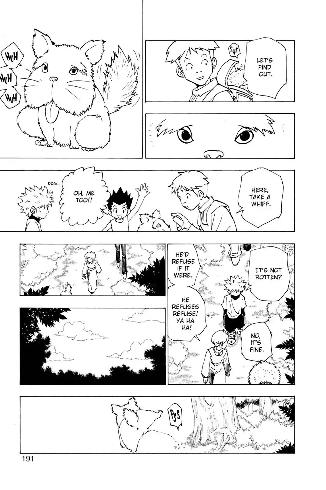 Hunter X Hunter chapter 187 page 9