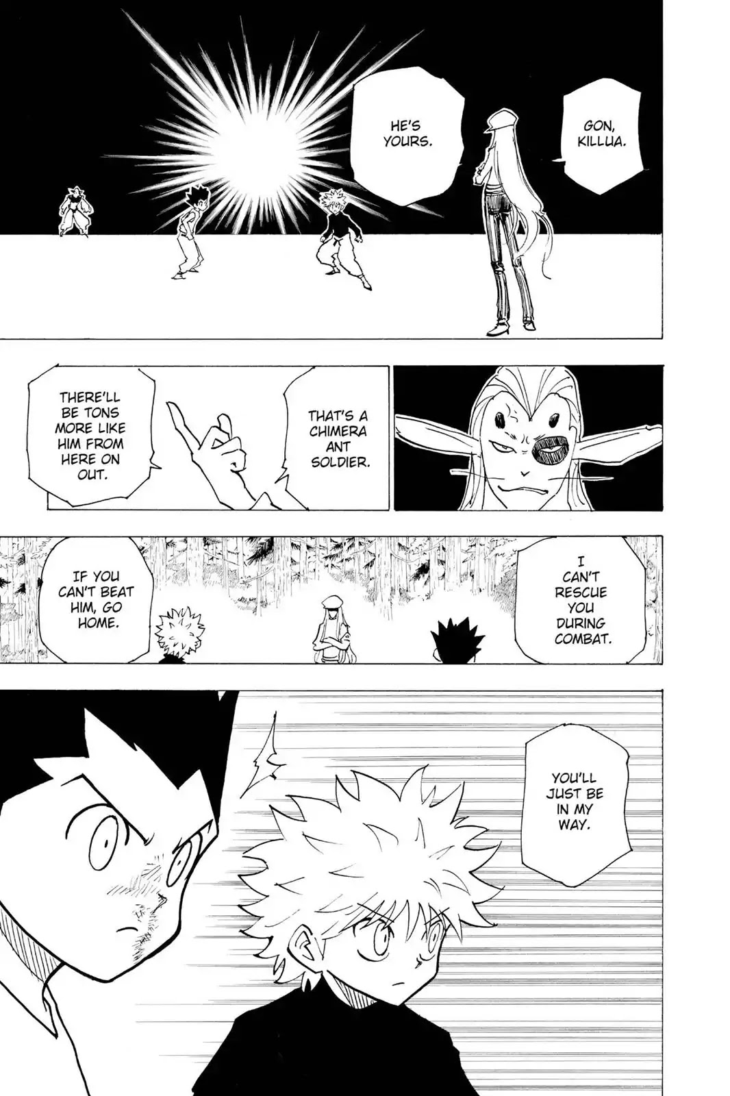 Hunter X Hunter chapter 191 page 7