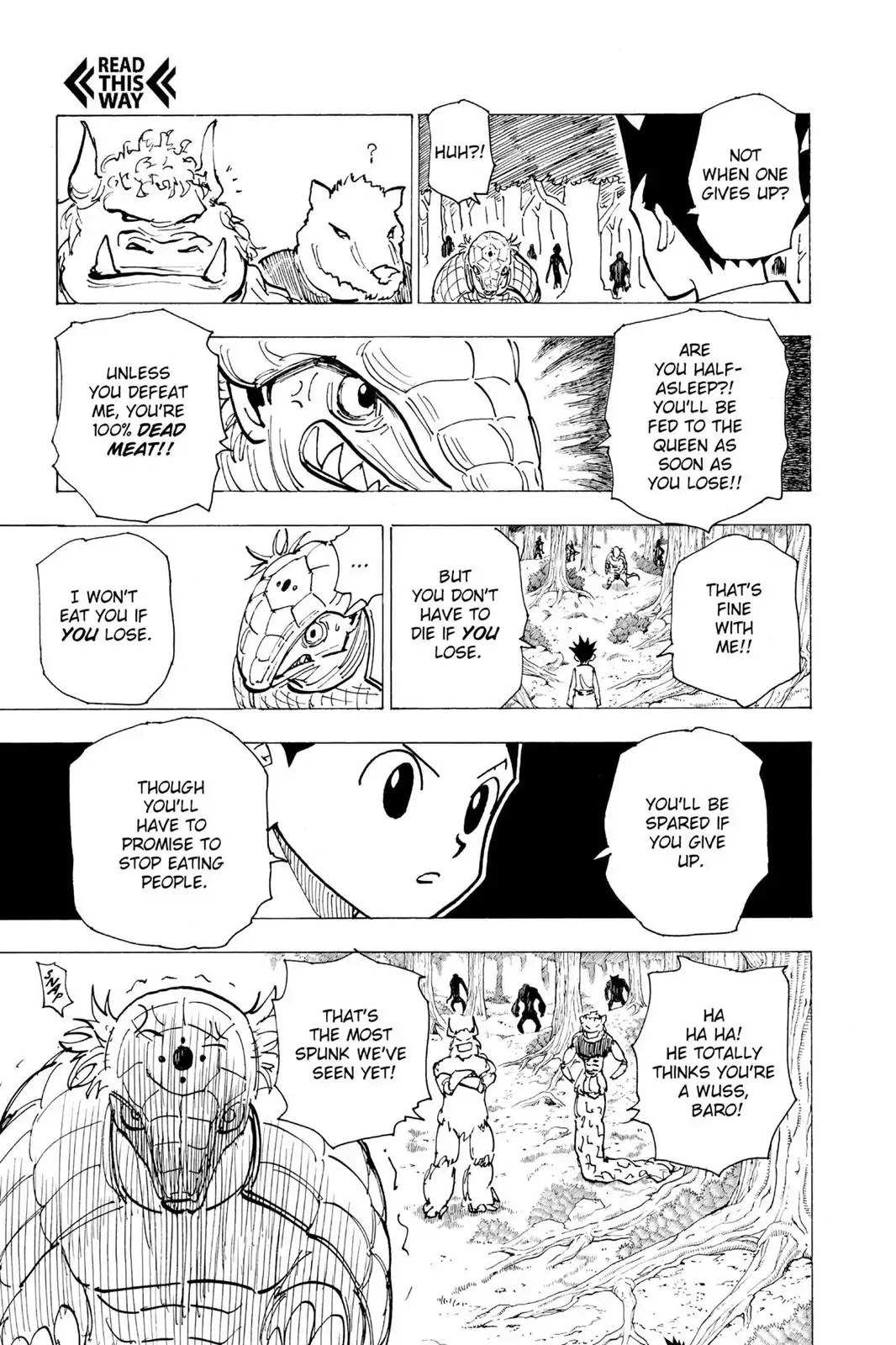 Hunter X Hunter chapter 195 page 4