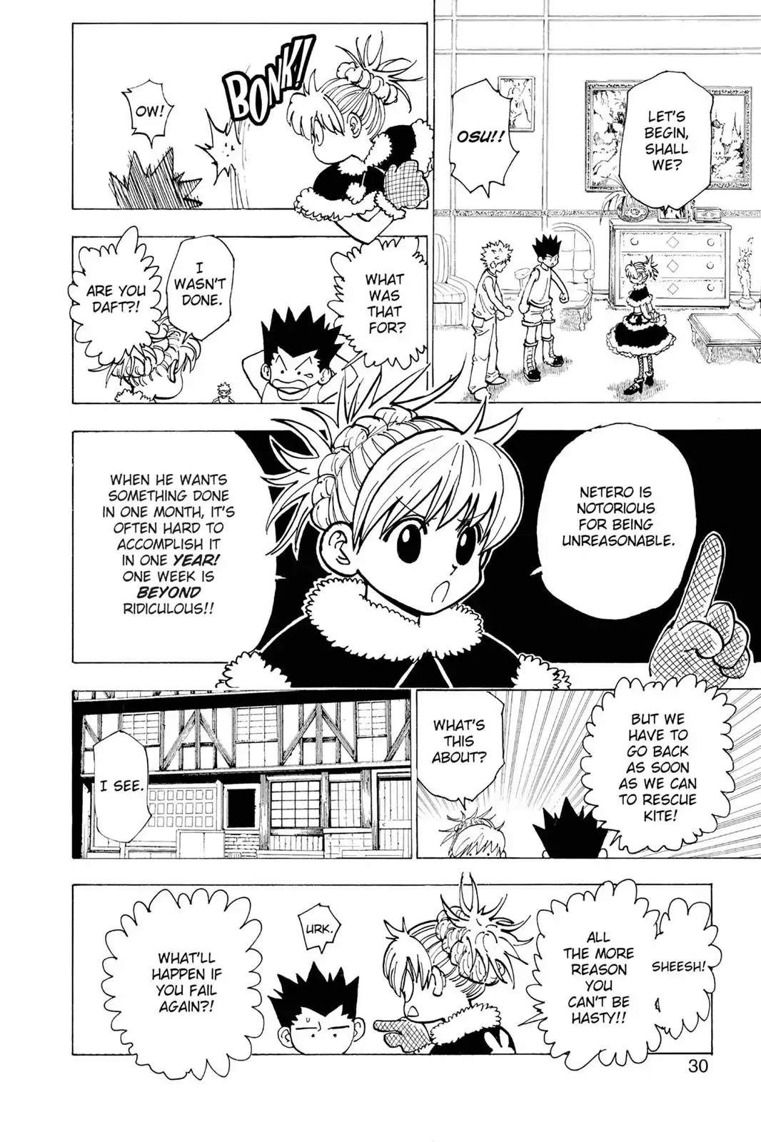 Hunter X Hunter chapter 201 page 8