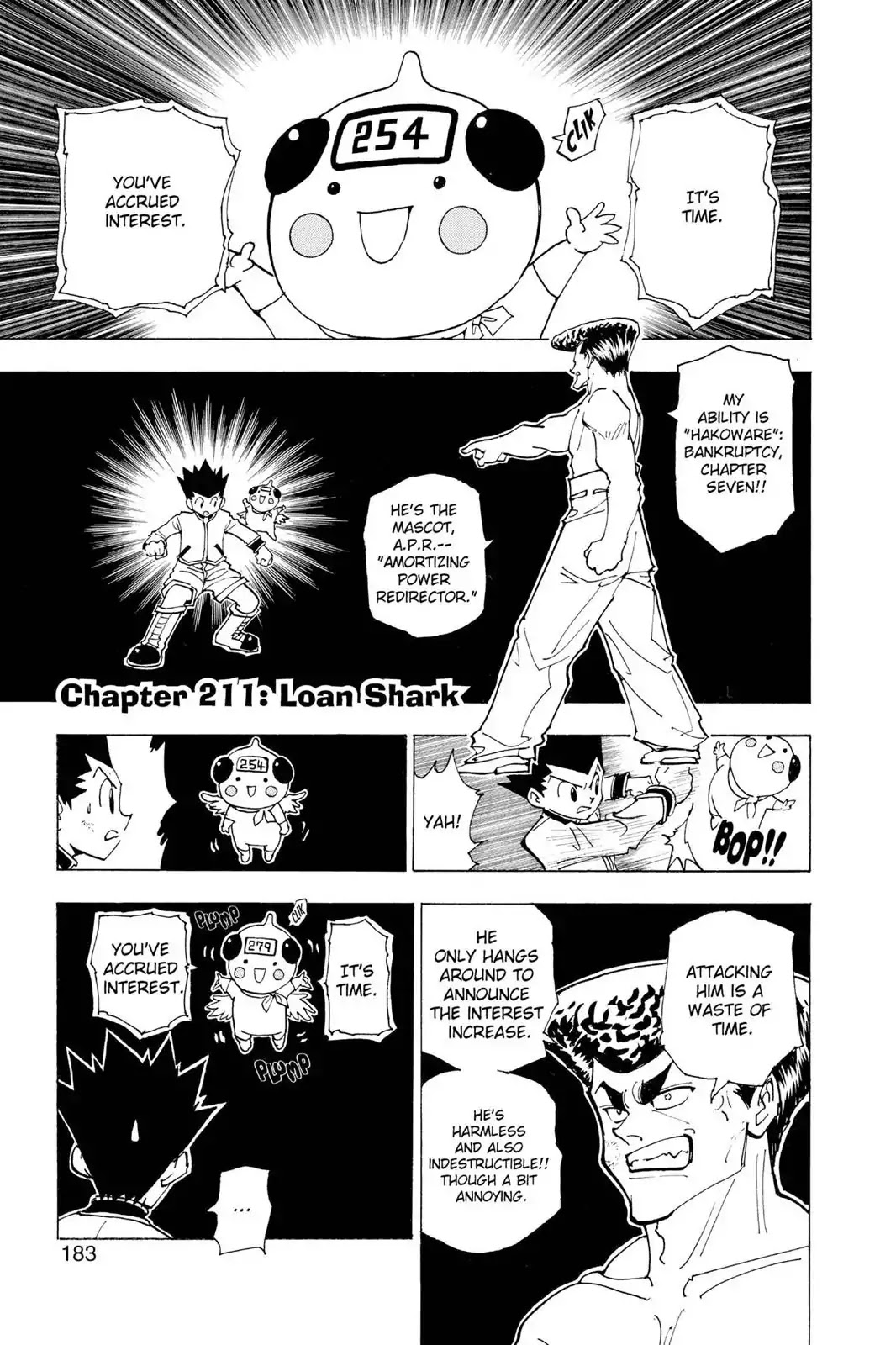 Hunter X Hunter chapter 211 page 1