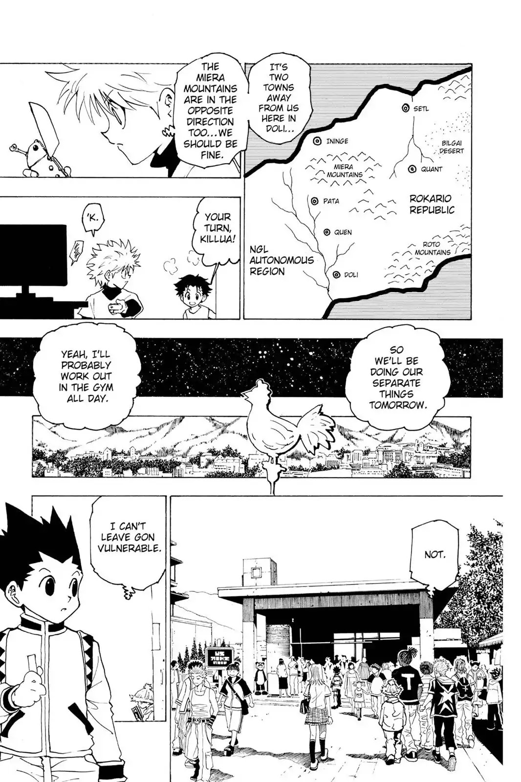 Hunter X Hunter chapter 218 page 7