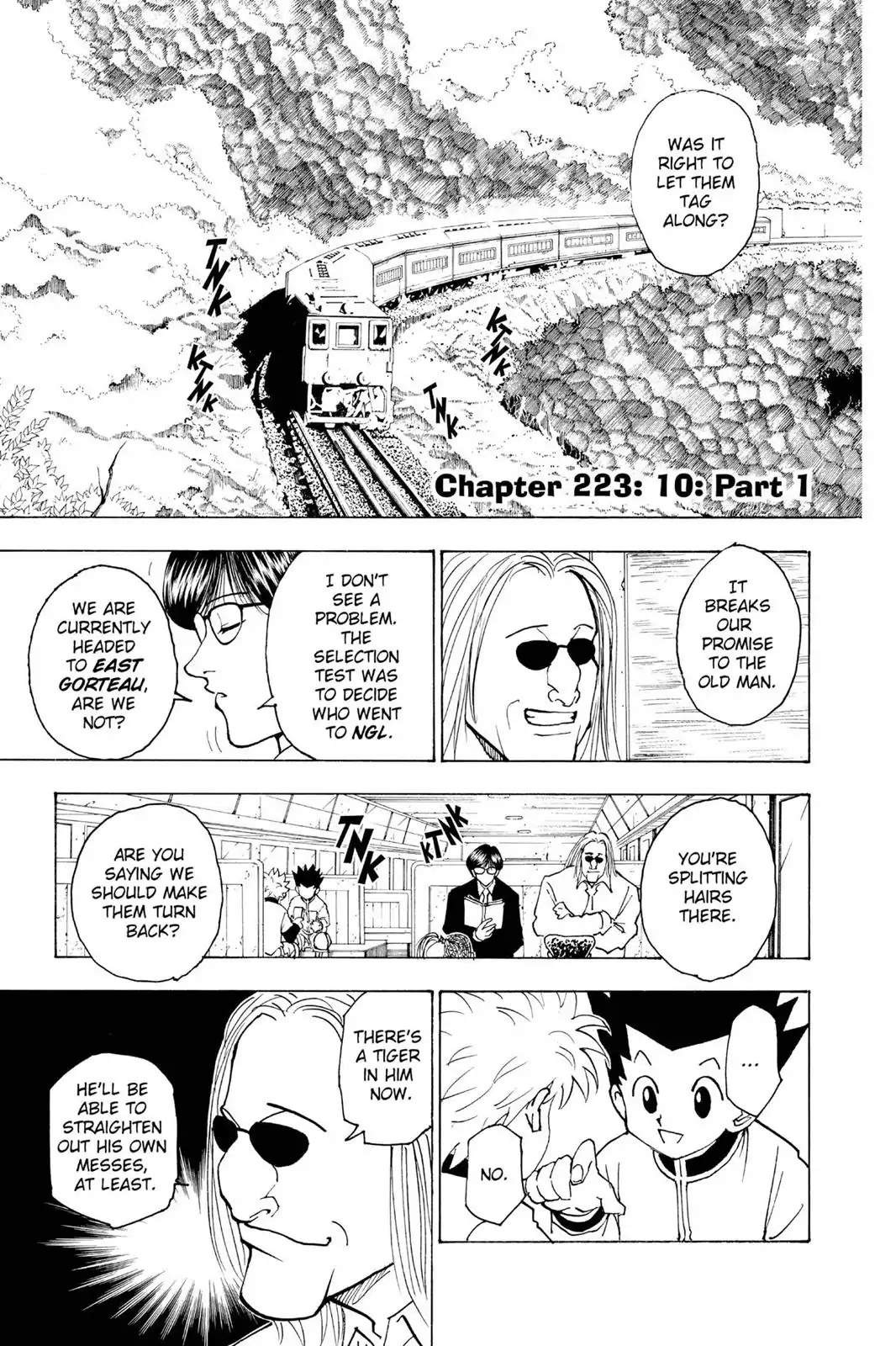 Hunter X Hunter chapter 223 page 1