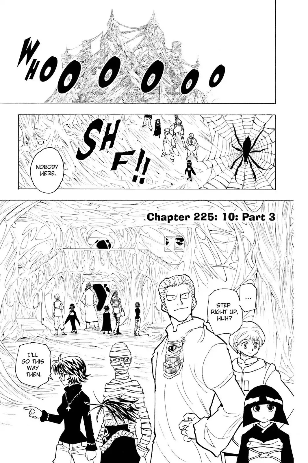 Hunter X Hunter chapter 225 page 1