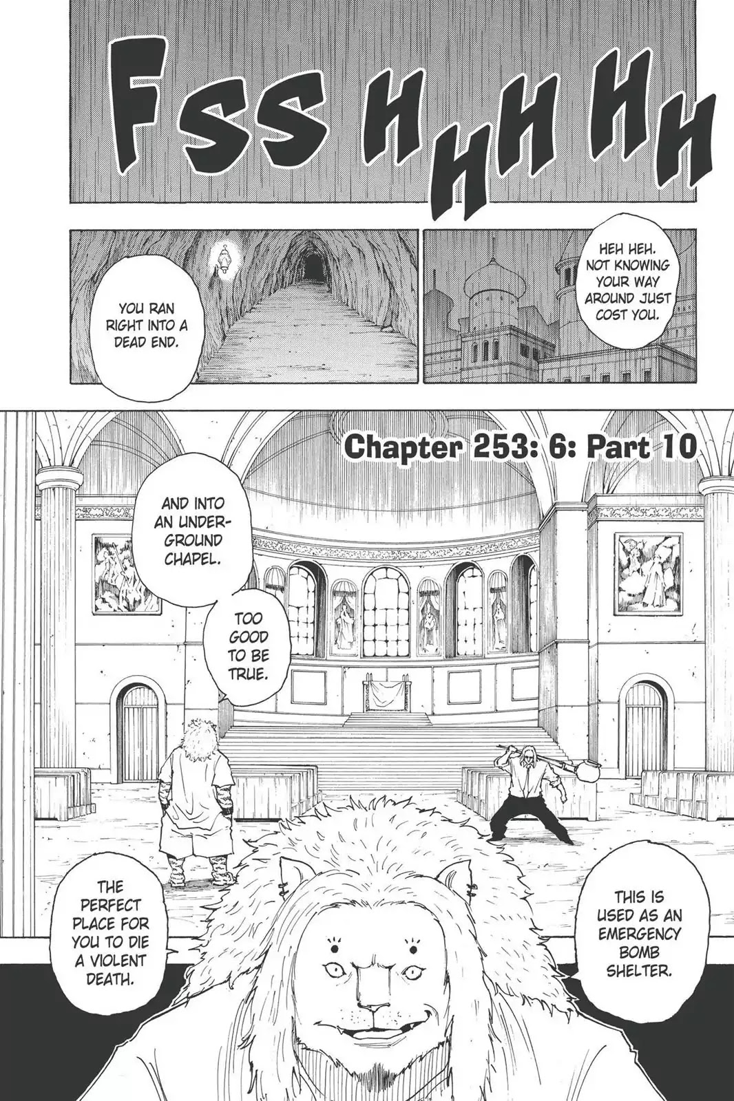 Hunter X Hunter chapter 253 page 1