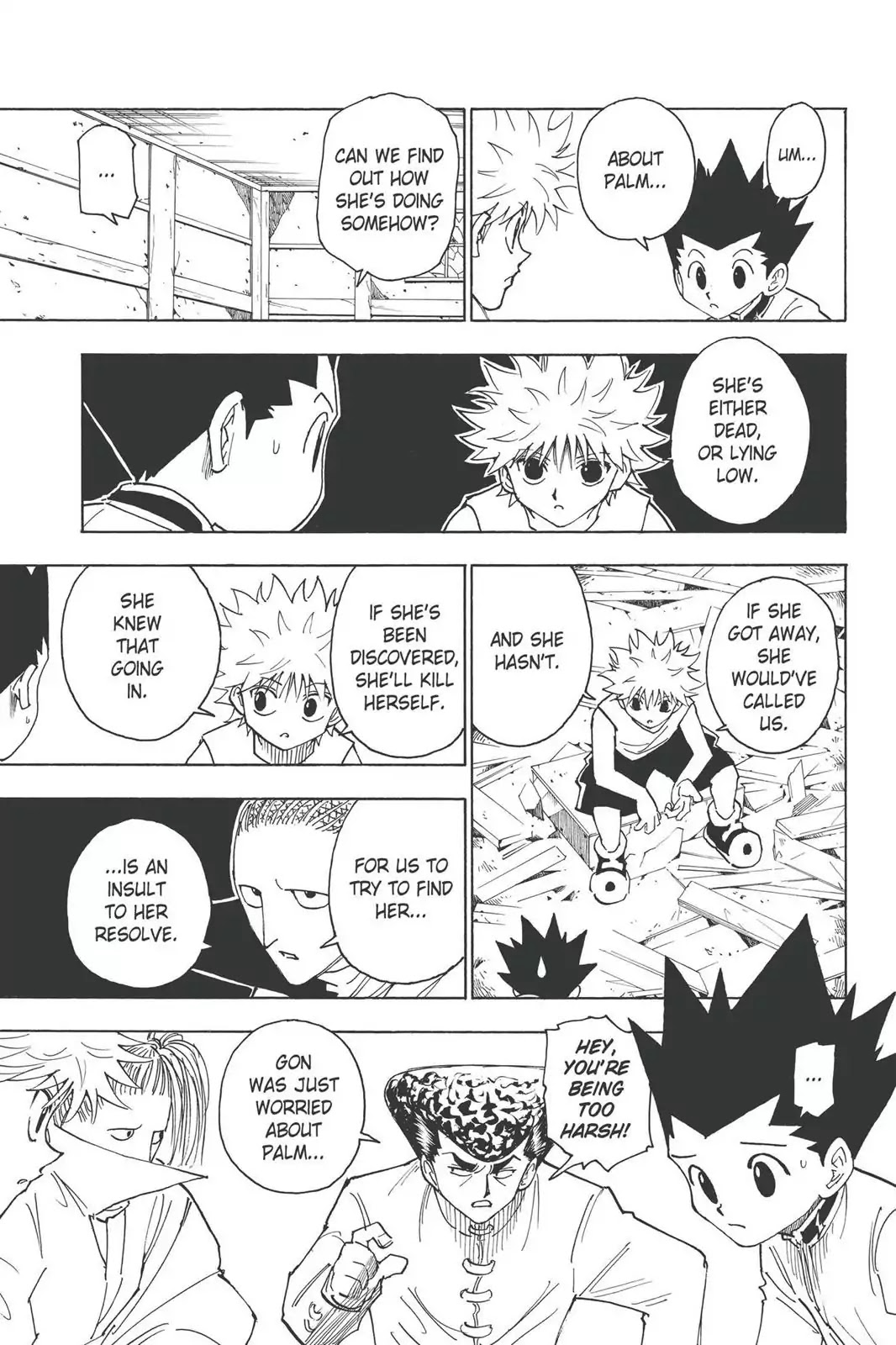 Hunter X Hunter chapter 256 page 7