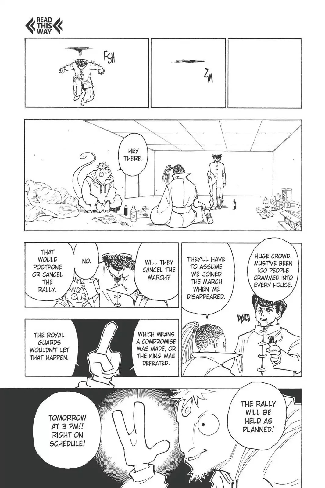 Hunter X Hunter chapter 259 page 5