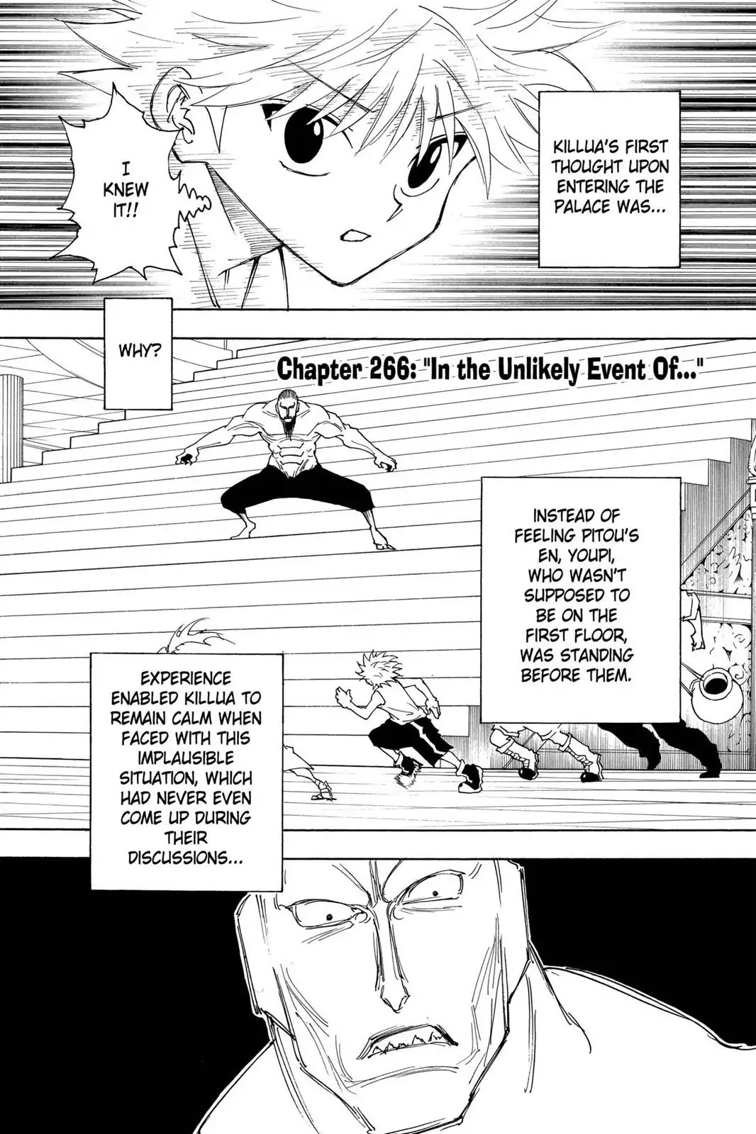 Hunter X Hunter chapter 266 page 1