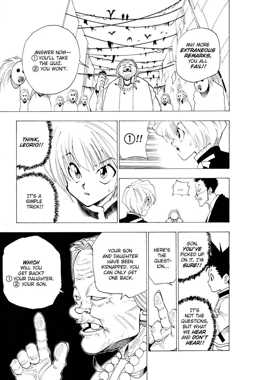 Hunter X Hunter chapter 3 page 13