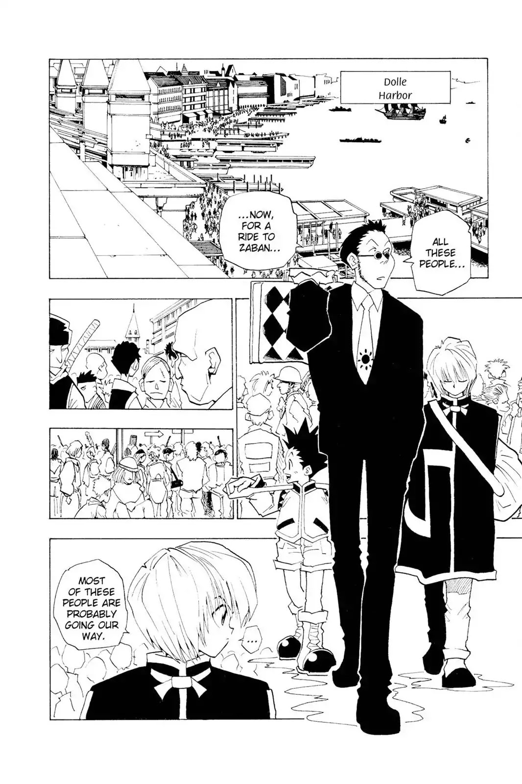 Hunter X Hunter chapter 3 page 2