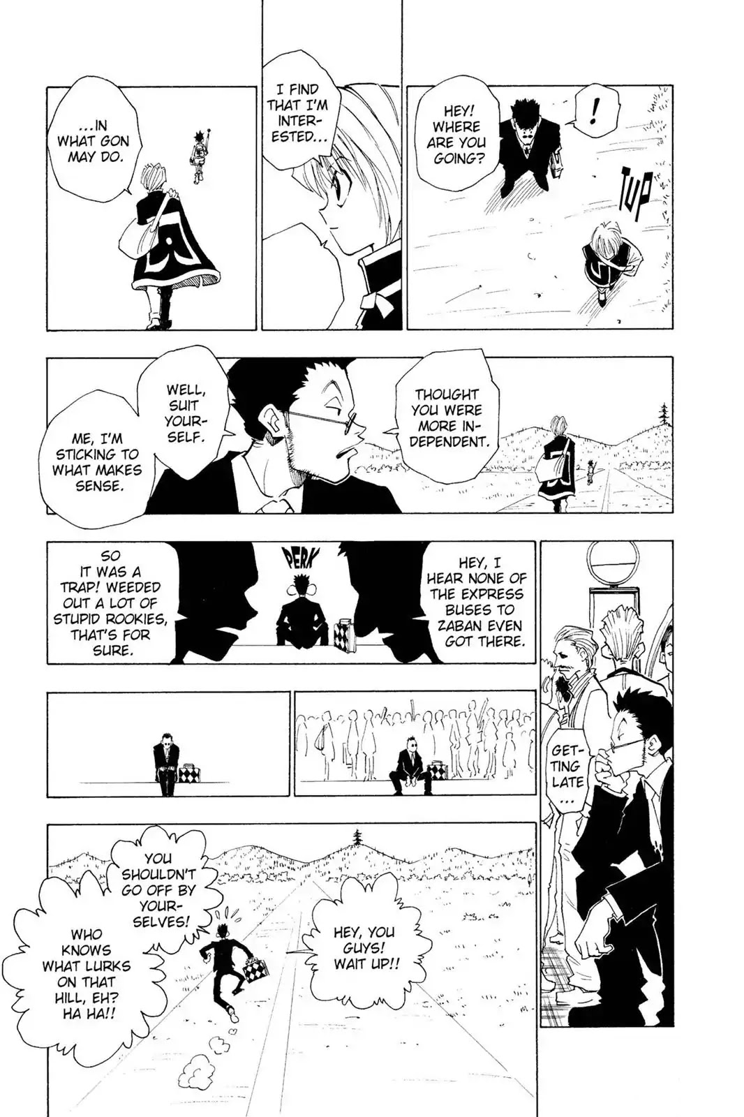 Hunter X Hunter chapter 3 page 5