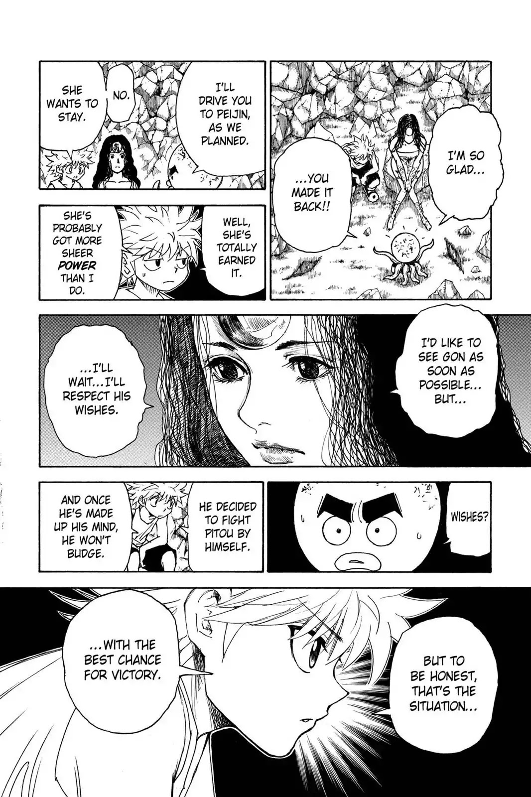 Hunter X Hunter chapter 300 page 4