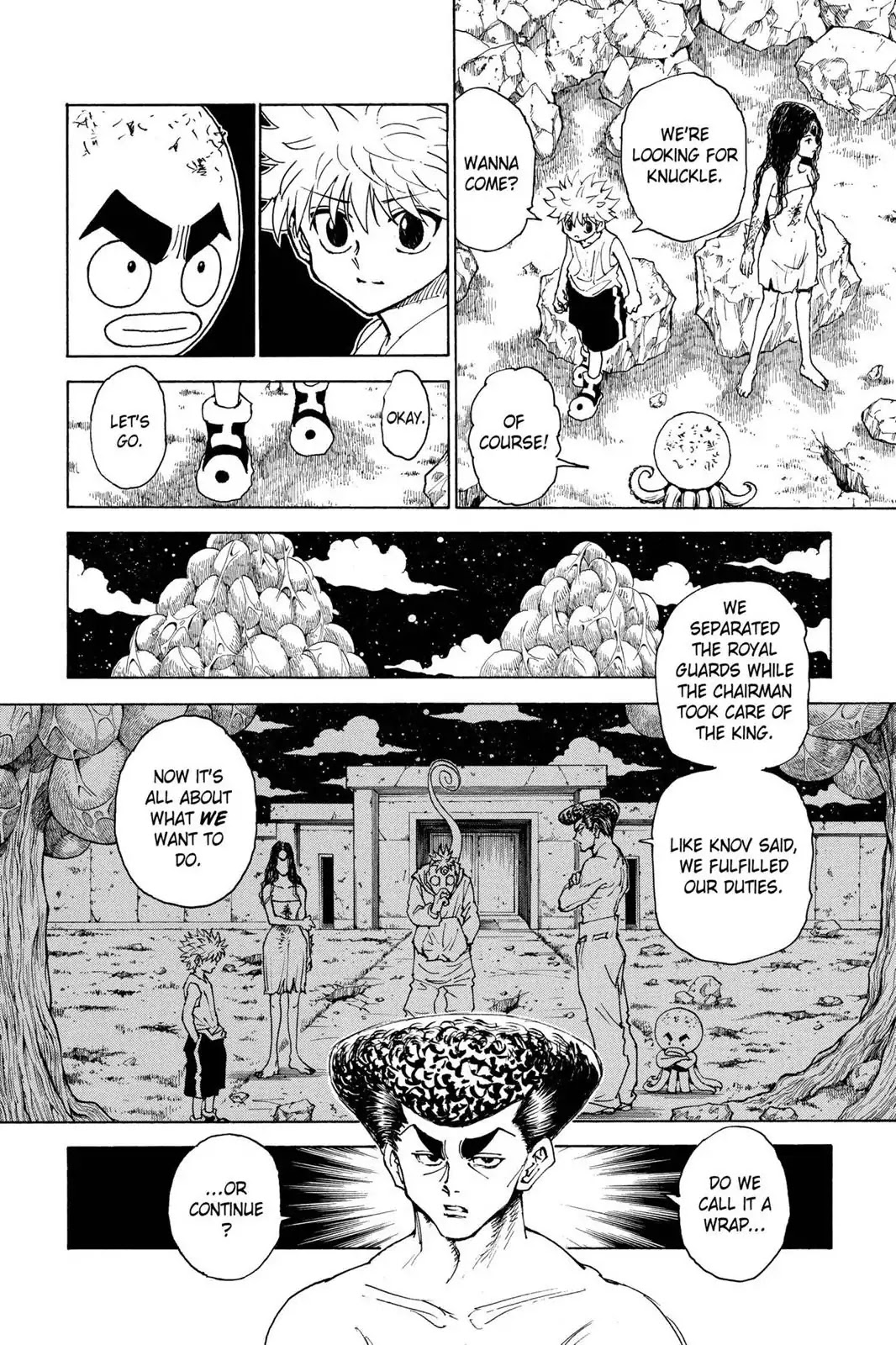 Hunter X Hunter chapter 300 page 6