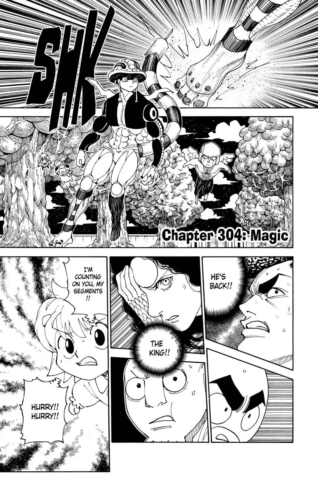 Hunter X Hunter chapter 304 page 1