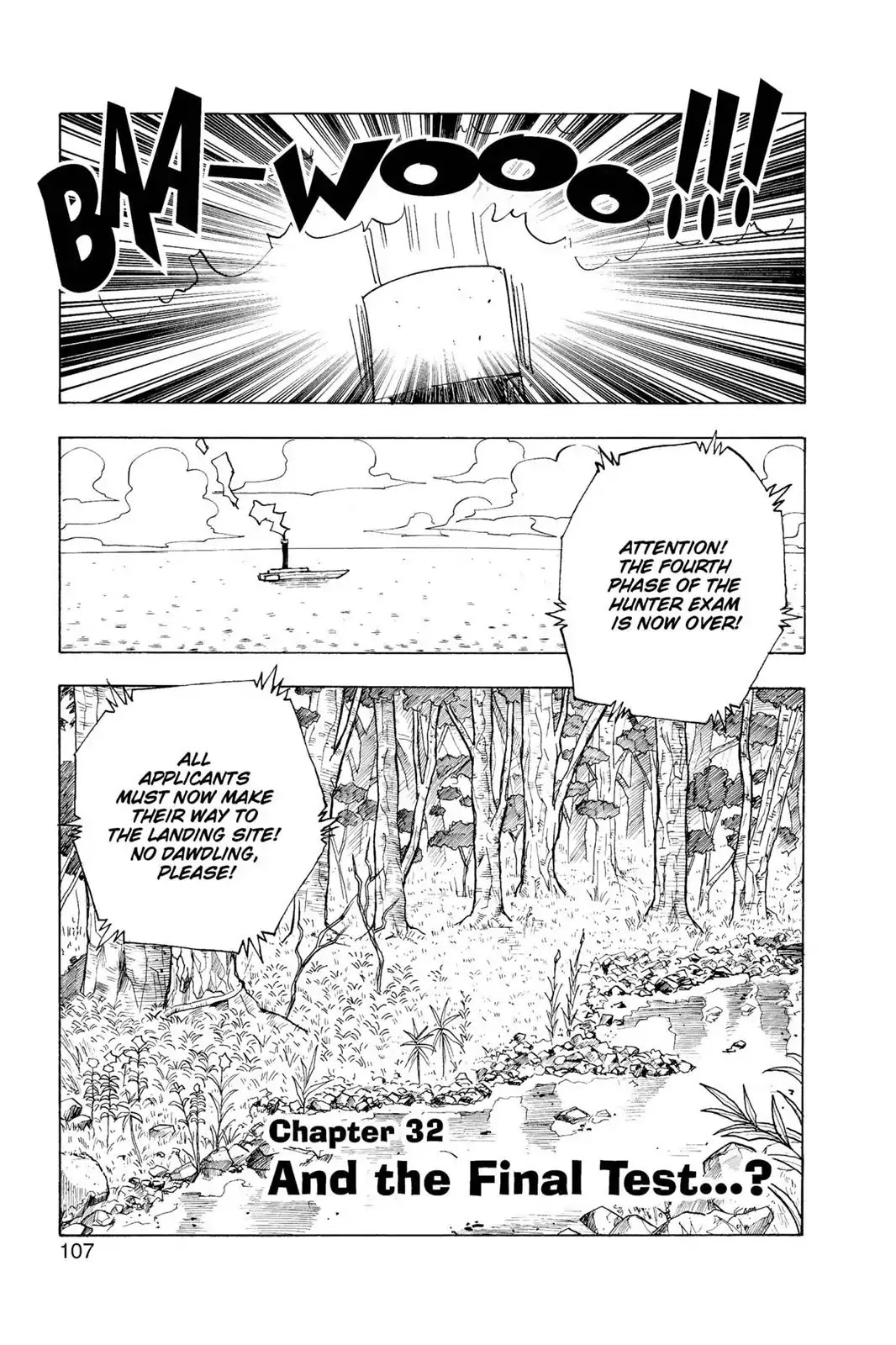 Hunter X Hunter chapter 32 page 1