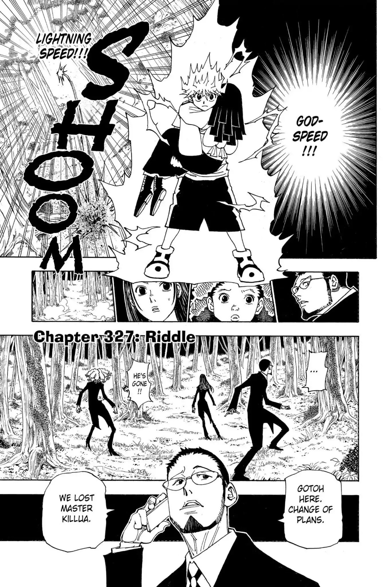 Hunter X Hunter chapter 327 page 1