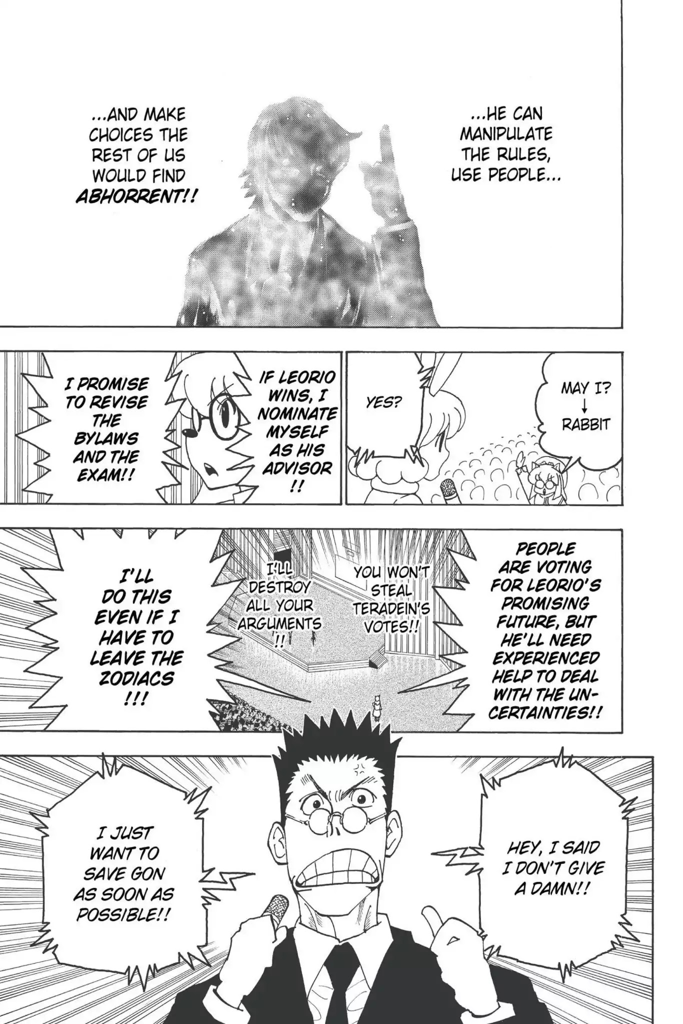 Hunter X Hunter chapter 334 page 9