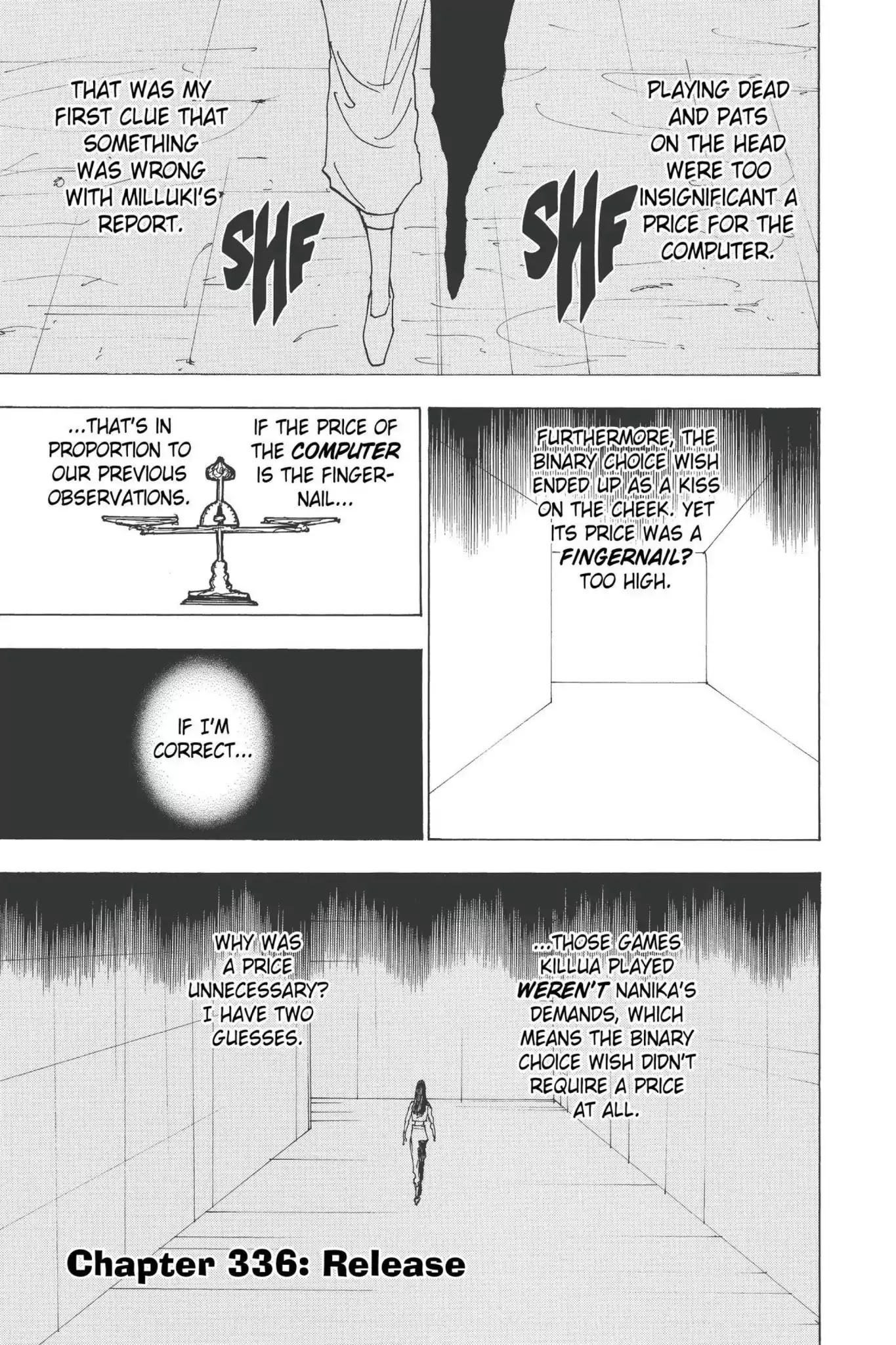 Hunter X Hunter chapter 336 page 1