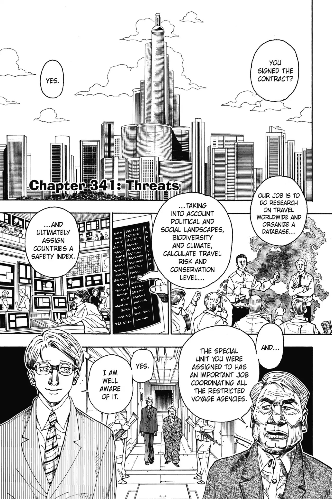 Hunter X Hunter chapter 341 page 7