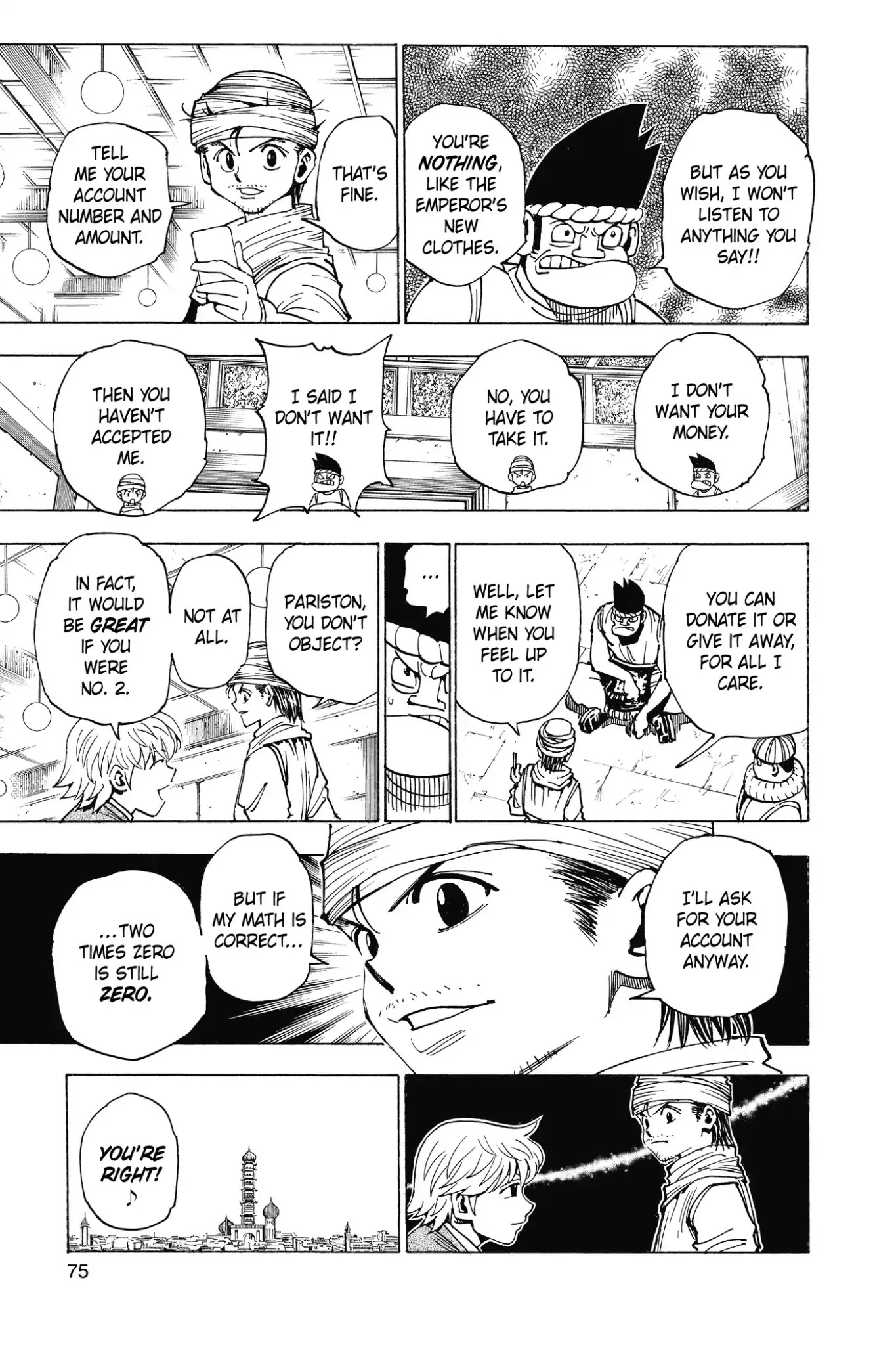 Hunter X Hunter chapter 344 page 8