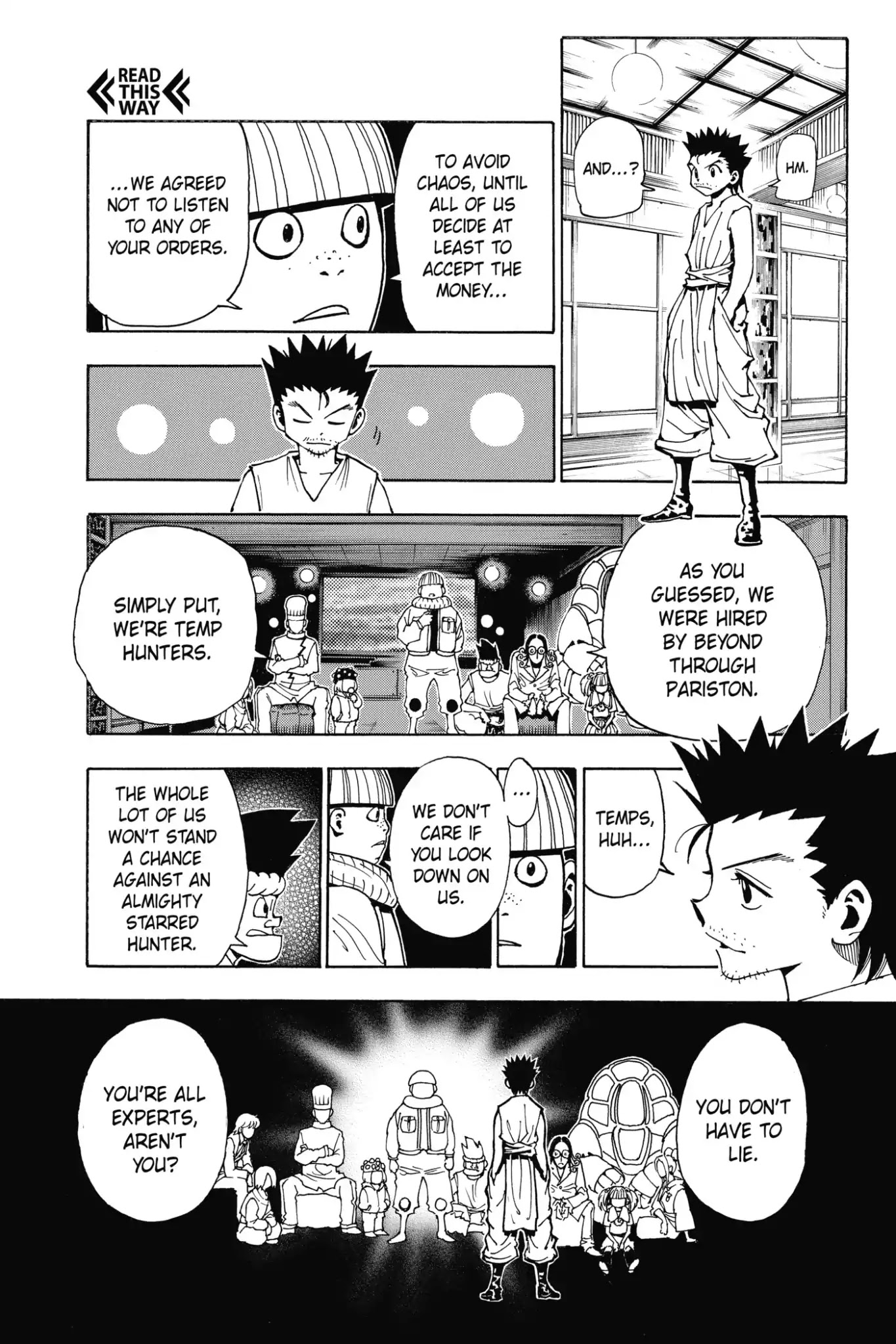 Hunter X Hunter chapter 345 page 7