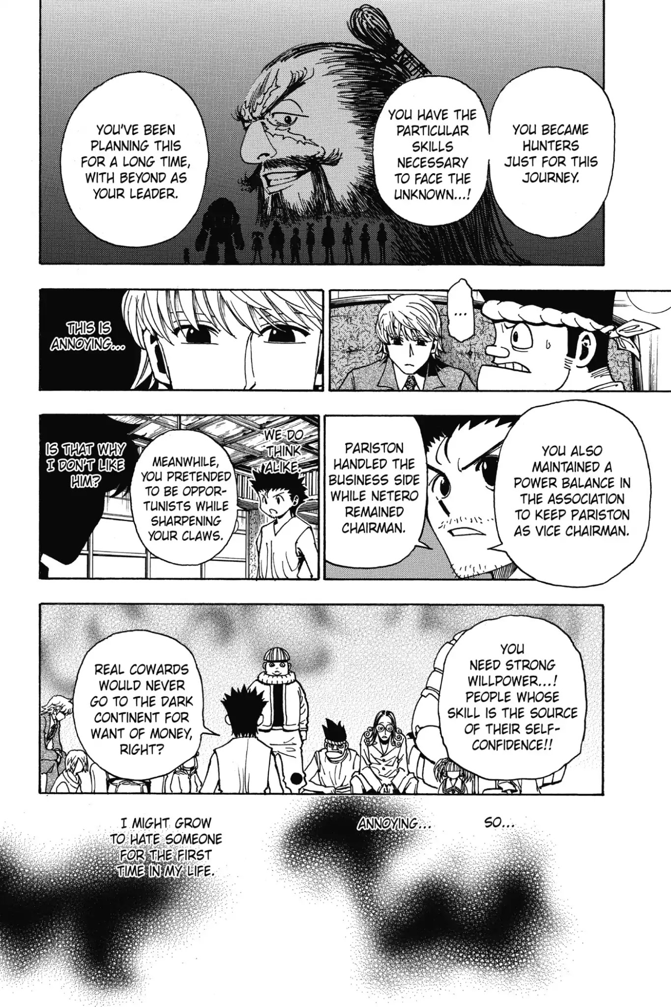 Hunter X Hunter chapter 345 page 8