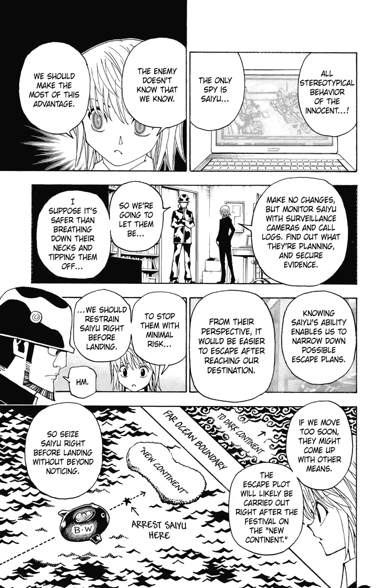 Hunter X Hunter chapter 349 page 16