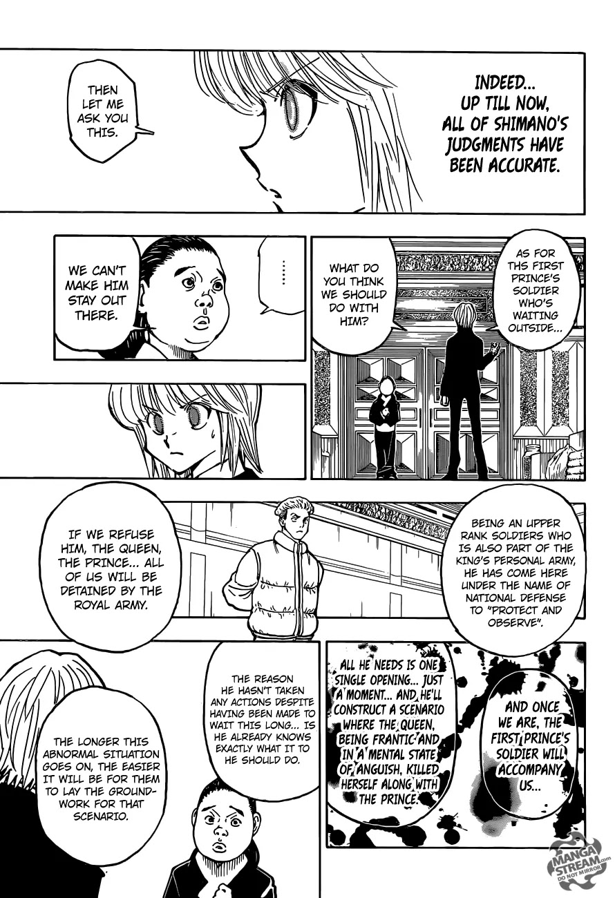 Hunter X Hunter chapter 365 page 14