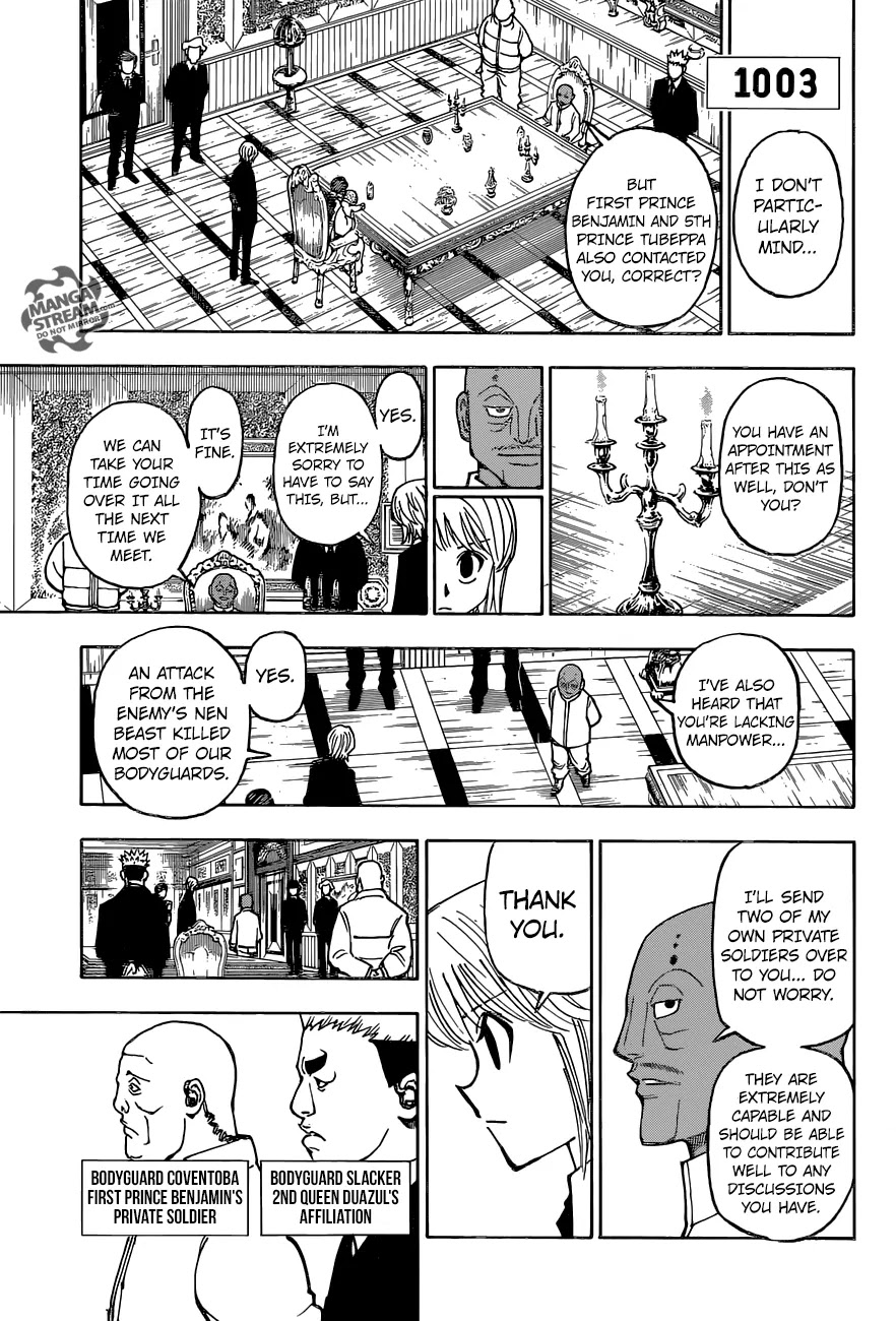 Hunter X Hunter chapter 366 page 13