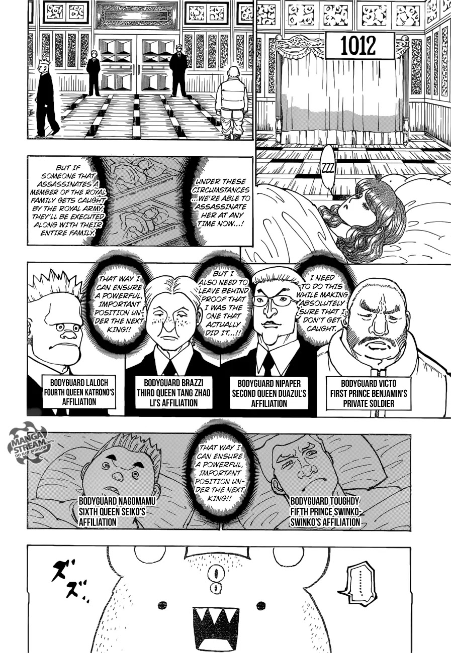 Hunter X Hunter chapter 366 page 4