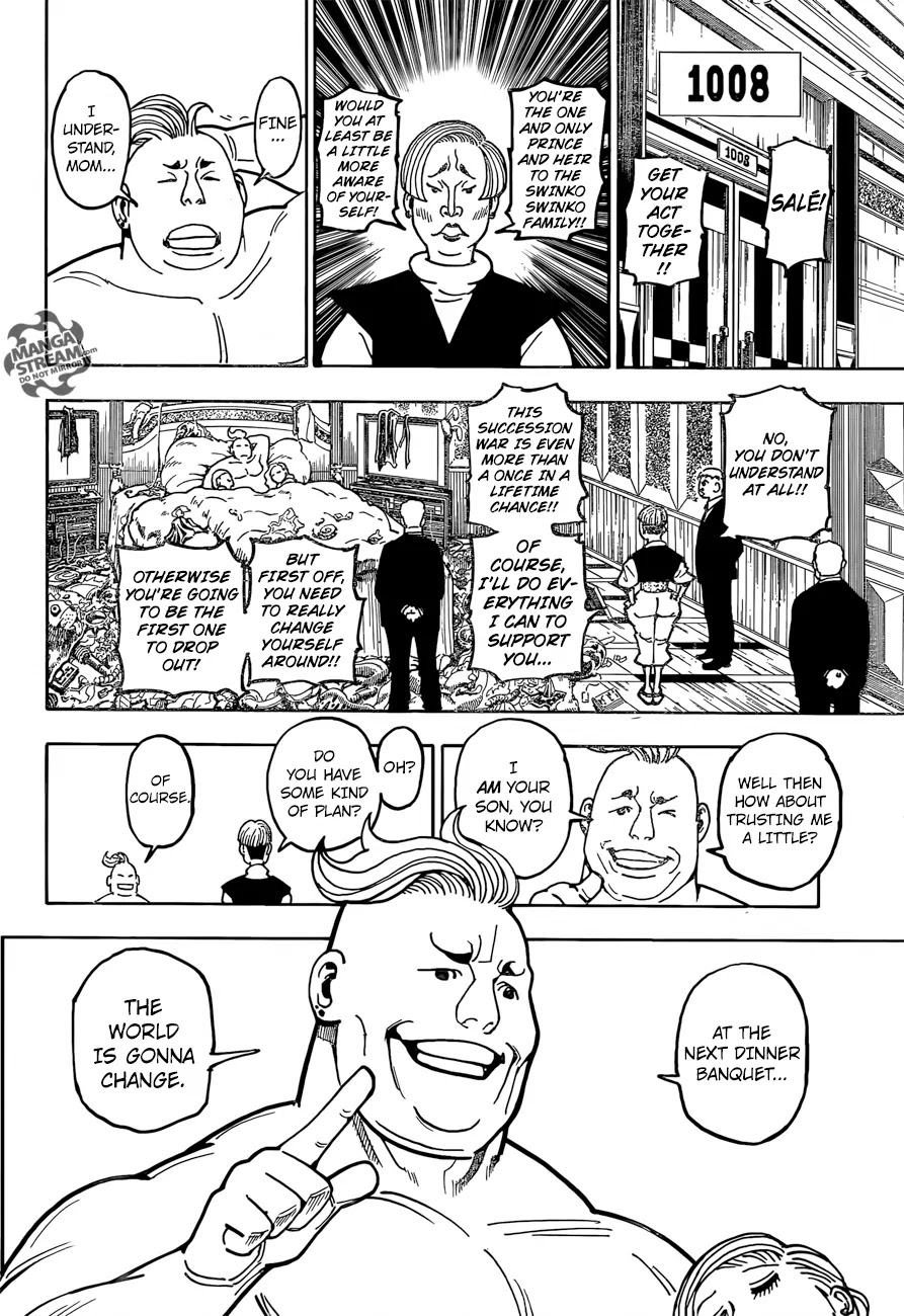 Hunter X Hunter chapter 366 page 8