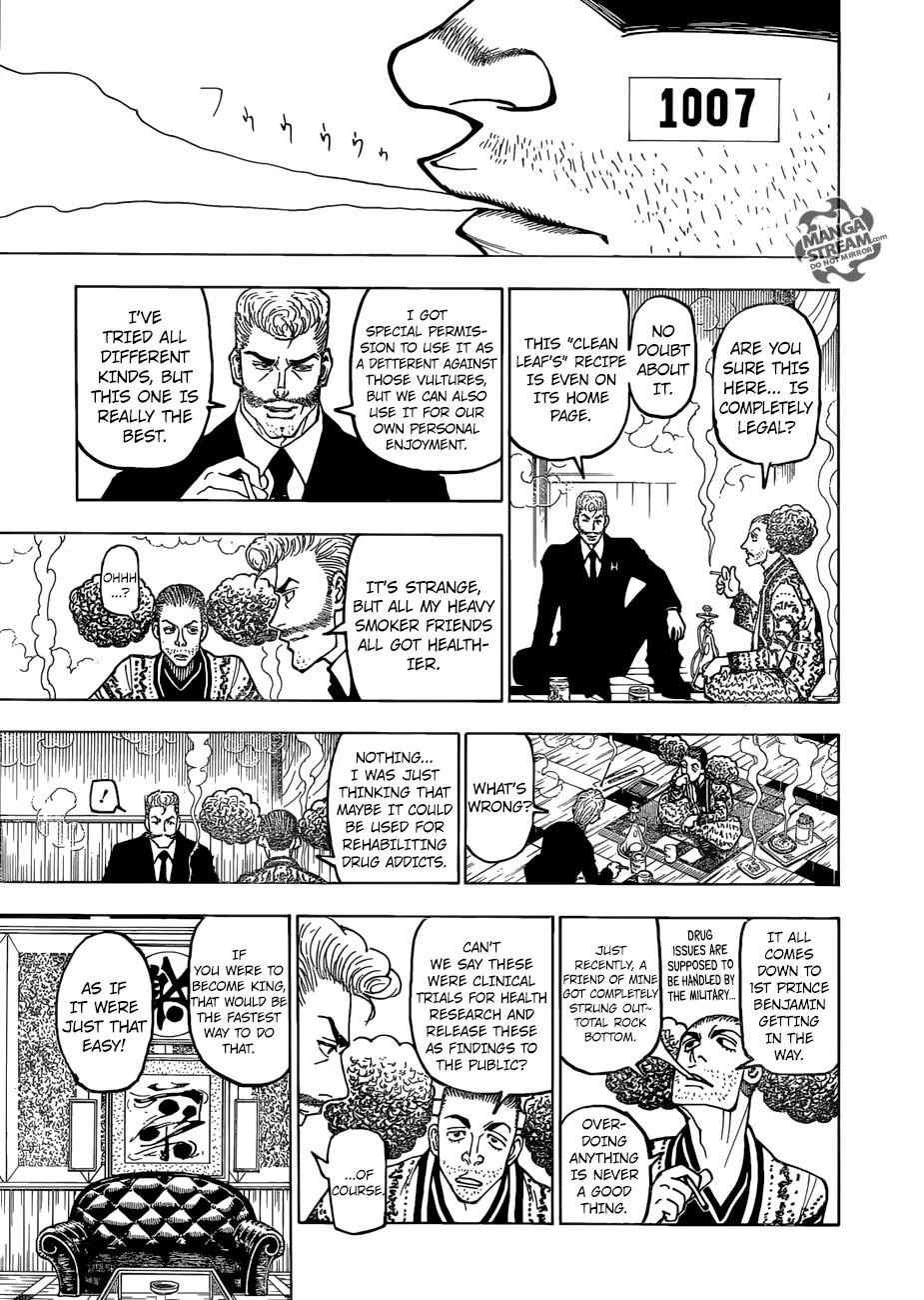 Hunter X Hunter chapter 366 page 9