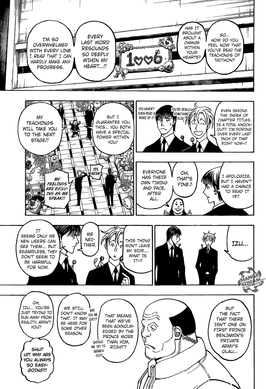 Hunter X Hunter chapter 372 page 10