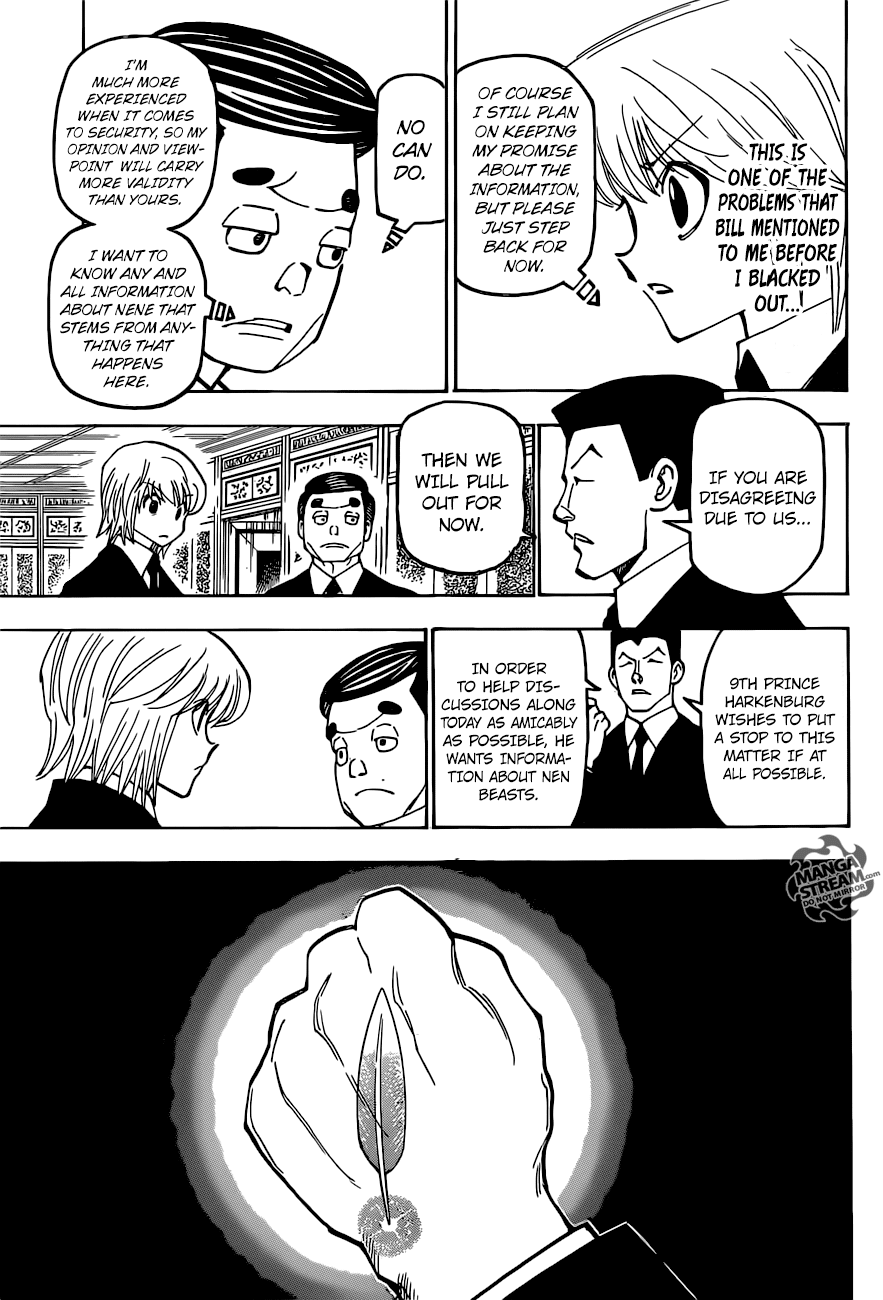 Hunter X Hunter chapter 372 page 12